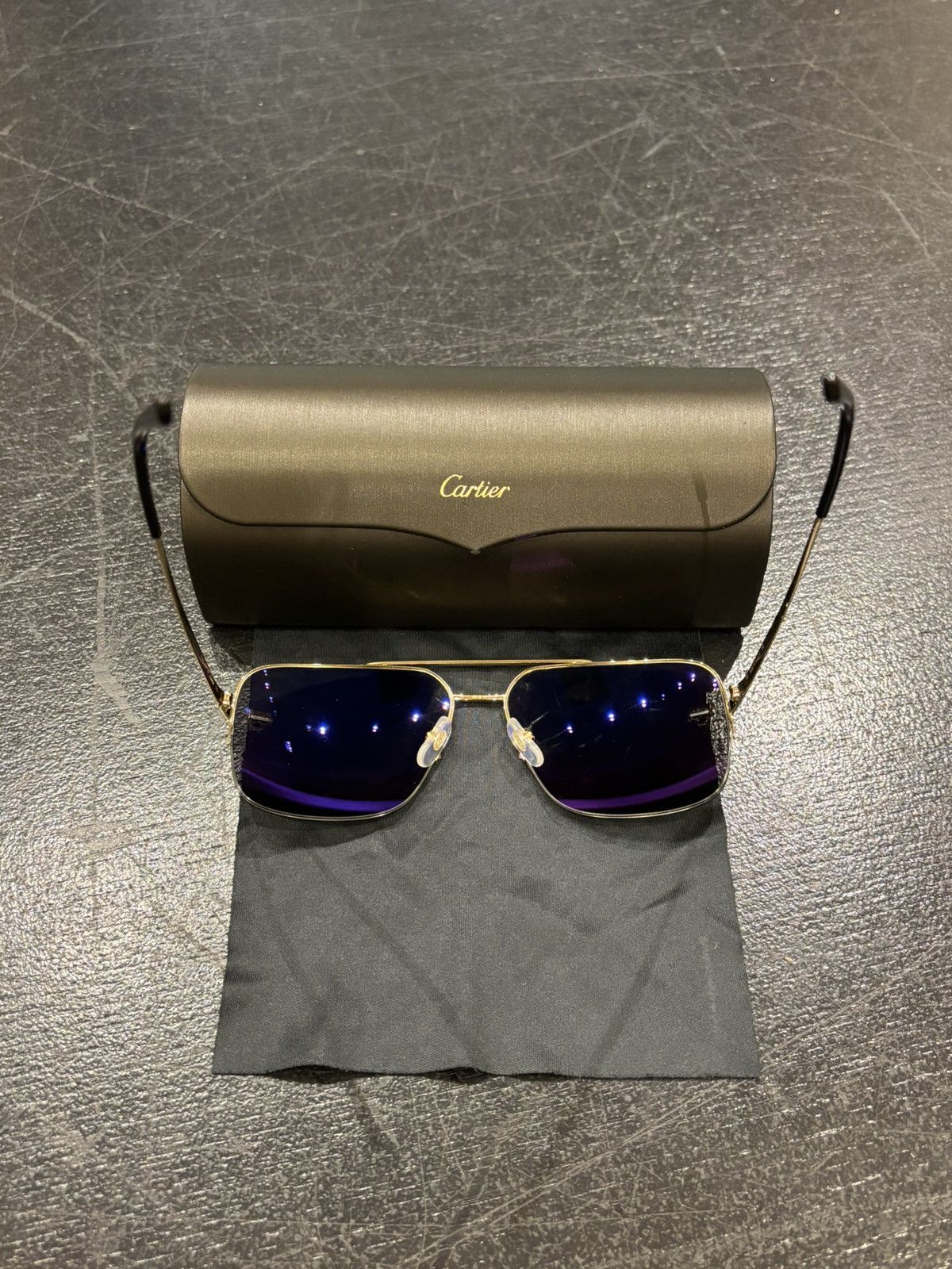 Cartier Cartier Panthère de Cartier Sunglasses Size ONE SIZE - 6 Thumbnail