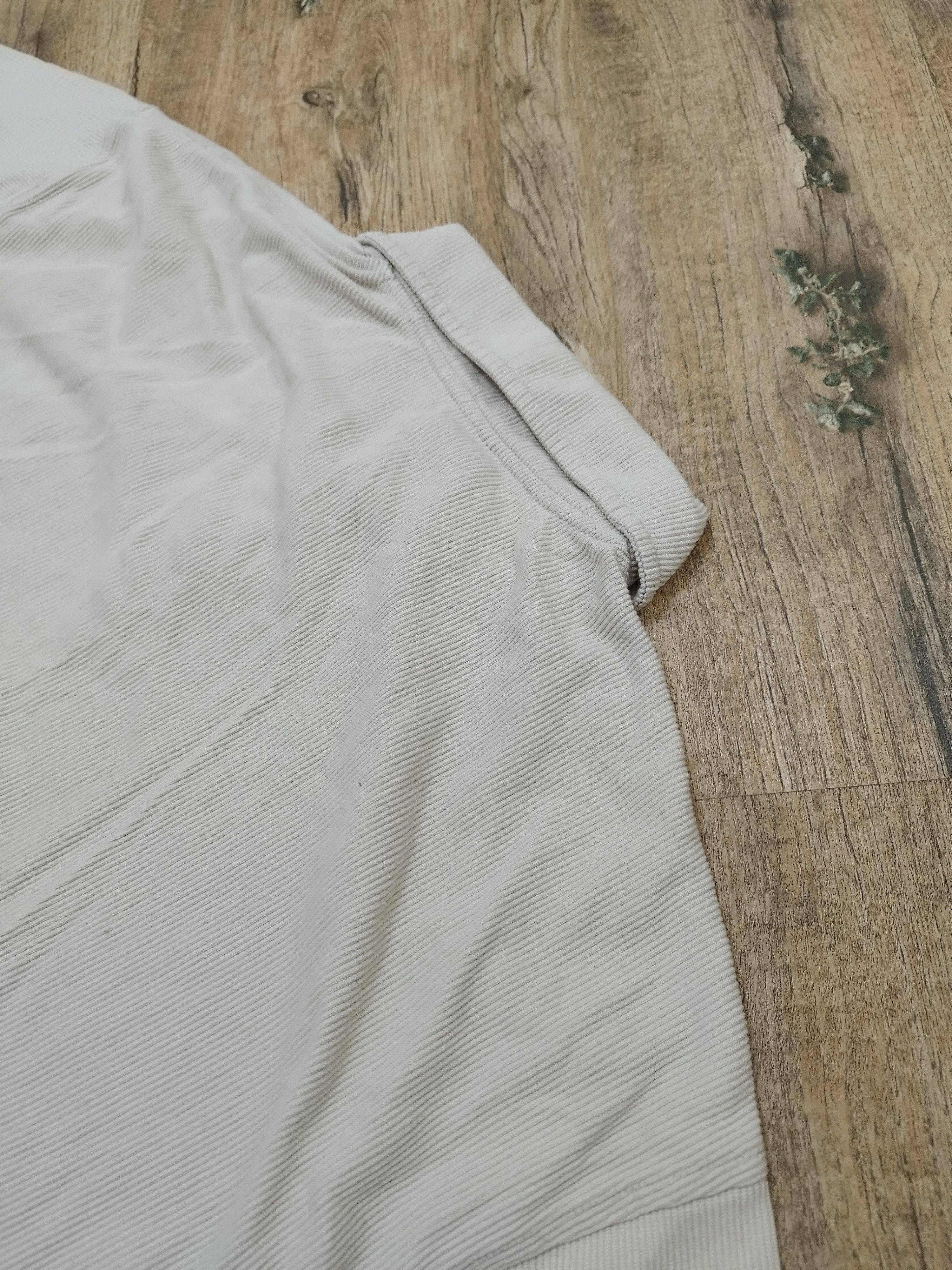 Nike Vintage Y2k Nike Court Textured Polo Shirt Beige / Cream Size US XL / EU 56 / 4 - 10 Thumbnail