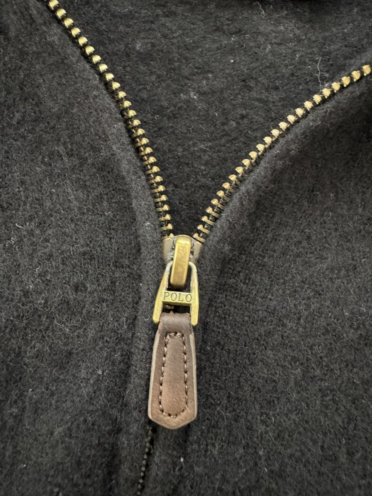 Polo Ralph Lauren VTG Polo Ralph Lauren wool sweater zip up Size US L / EU 52-54 / 3 - 9 Thumbnail