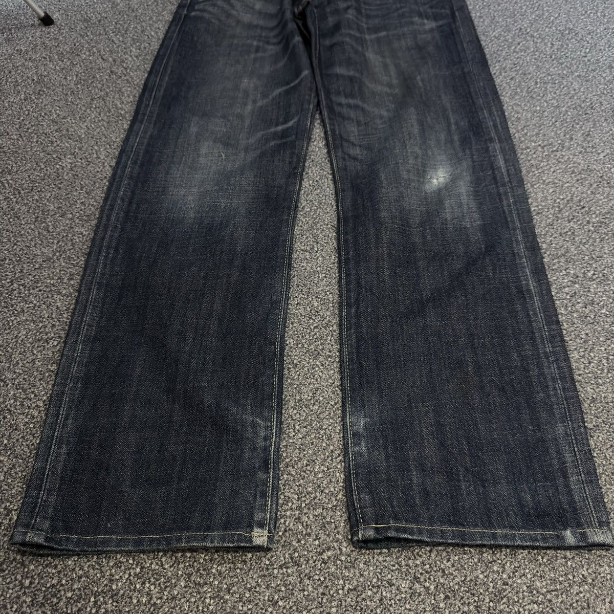 Undercover × Uniqlo 🇯🇵 Vintage 90s Japanese Denim Uniqlo S002 Streetwear Jeans Size US 30 / EU 46 - 6 Thumbnail