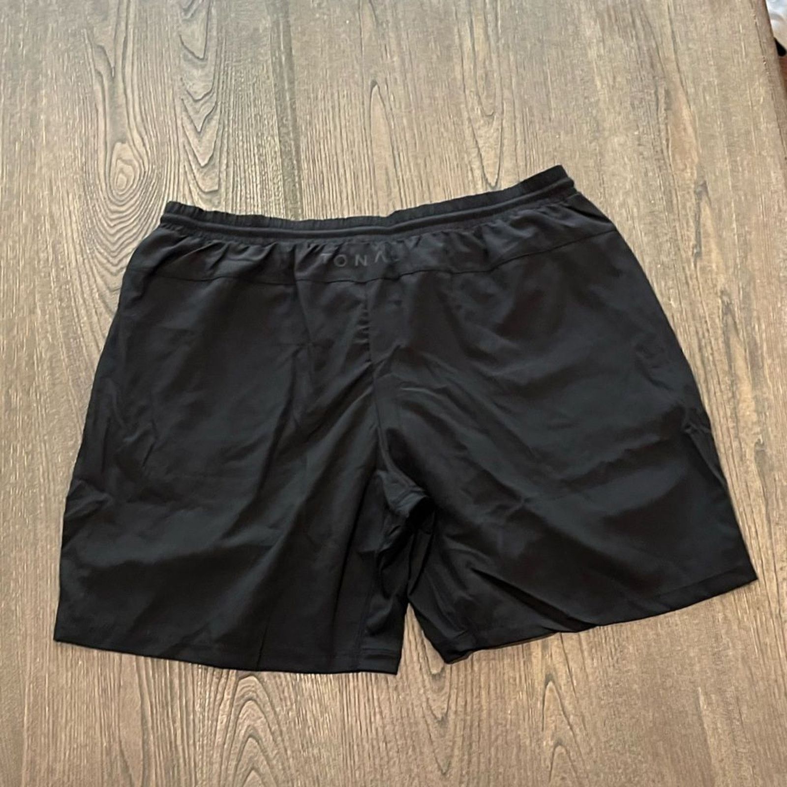 Vintage NWOT Tonal Black Basketball Athletic Shorts Size 2X Size 41" - 9 Thumbnail