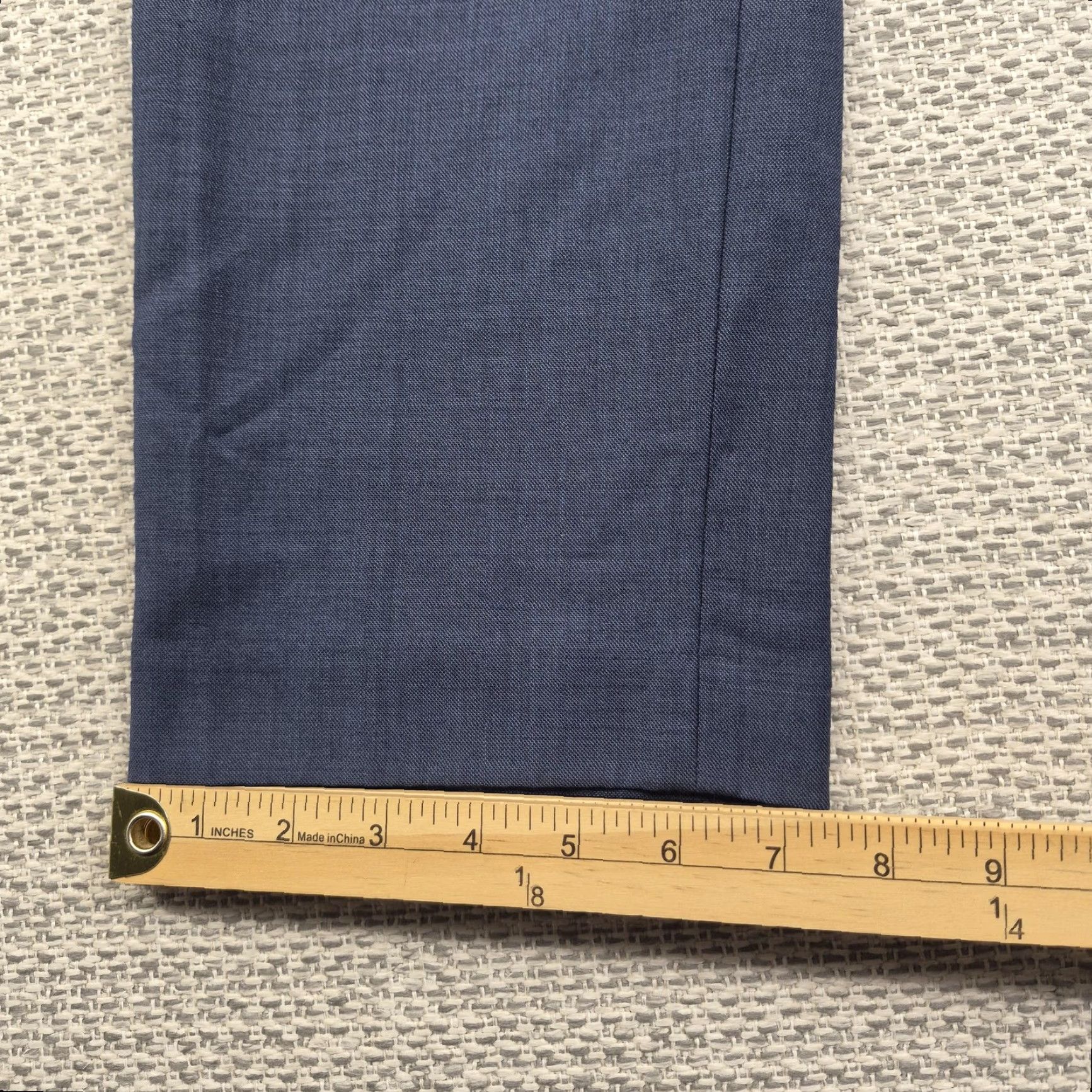 Original Penguin Original Penguin Pants Mens 36x30 Blue Wool Dress Trousers Straight Leg Size US 36 / EU 52 - 7 Thumbnail