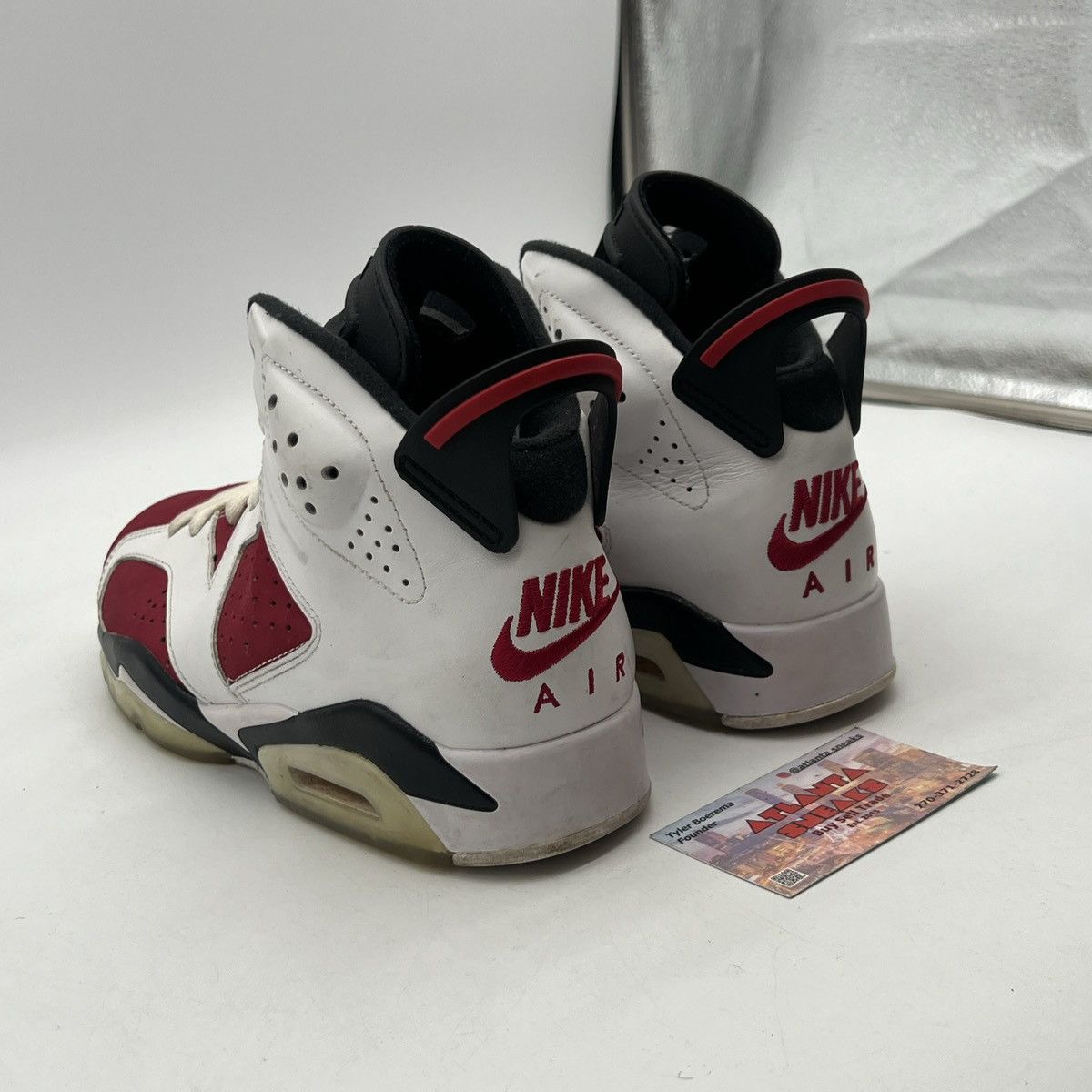Jordan Brand Air Jordan 6 Carmine Size US 8 / EU 41 - 4 Thumbnail