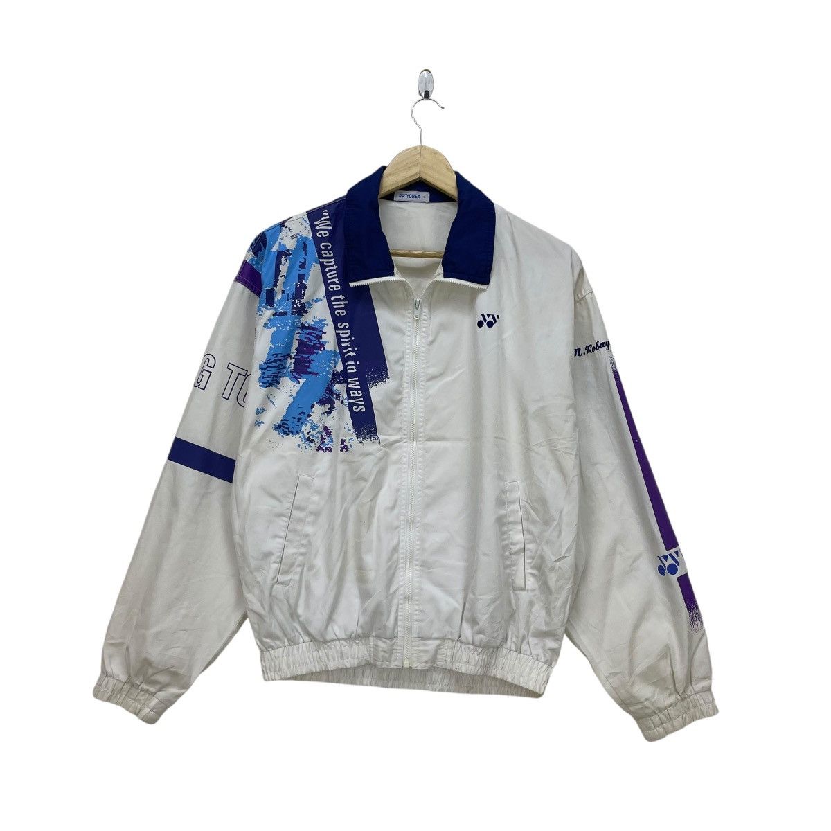 Sergio Tacchini × Vintage Vintage Yonex Light Jacket Size US M / EU 48-50 / 2 - 1 Thumbnail