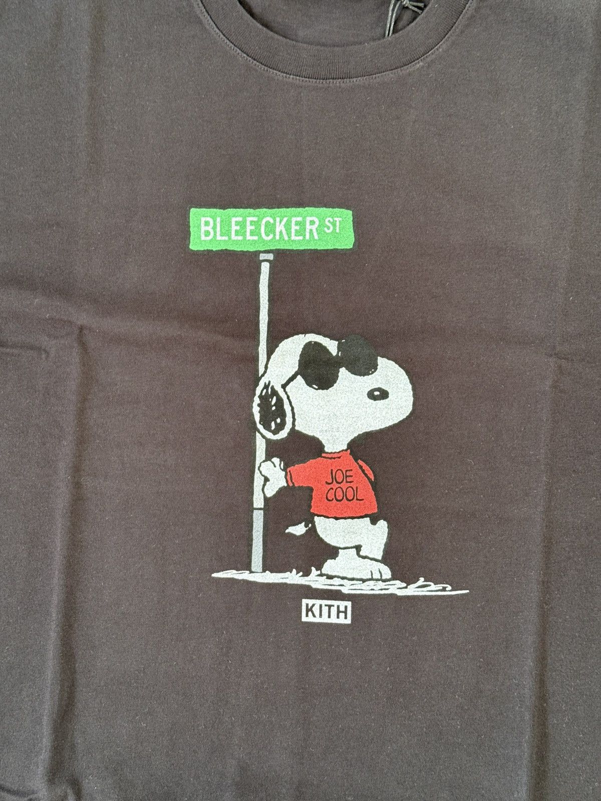 Kith × Peanuts Men's KITH for Peanuts Joe Cool Street Tee Black Sz L Large Size US L / EU 52-54 / 3 - 2 Thumbnail