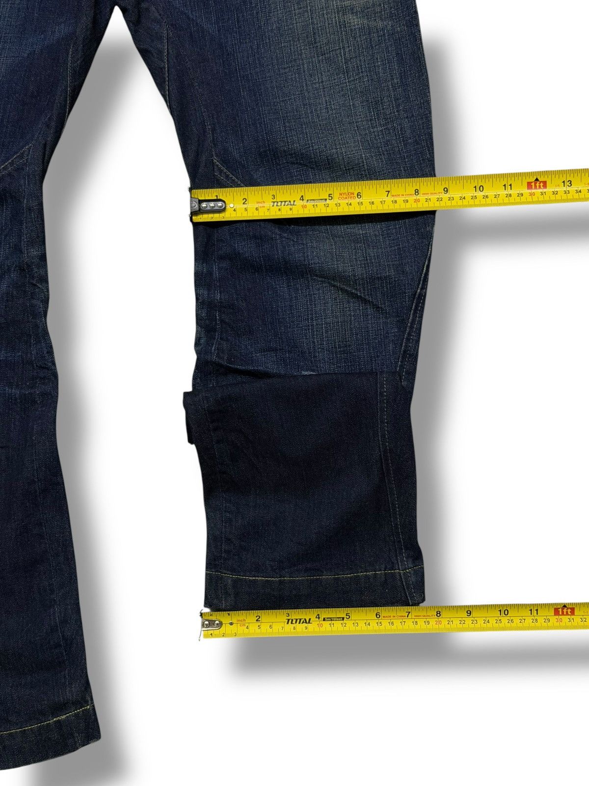Numbers Vintage Back Number Black Denim Jeans Japan | Dark Wash W35 Size US 35 - 16 Thumbnail