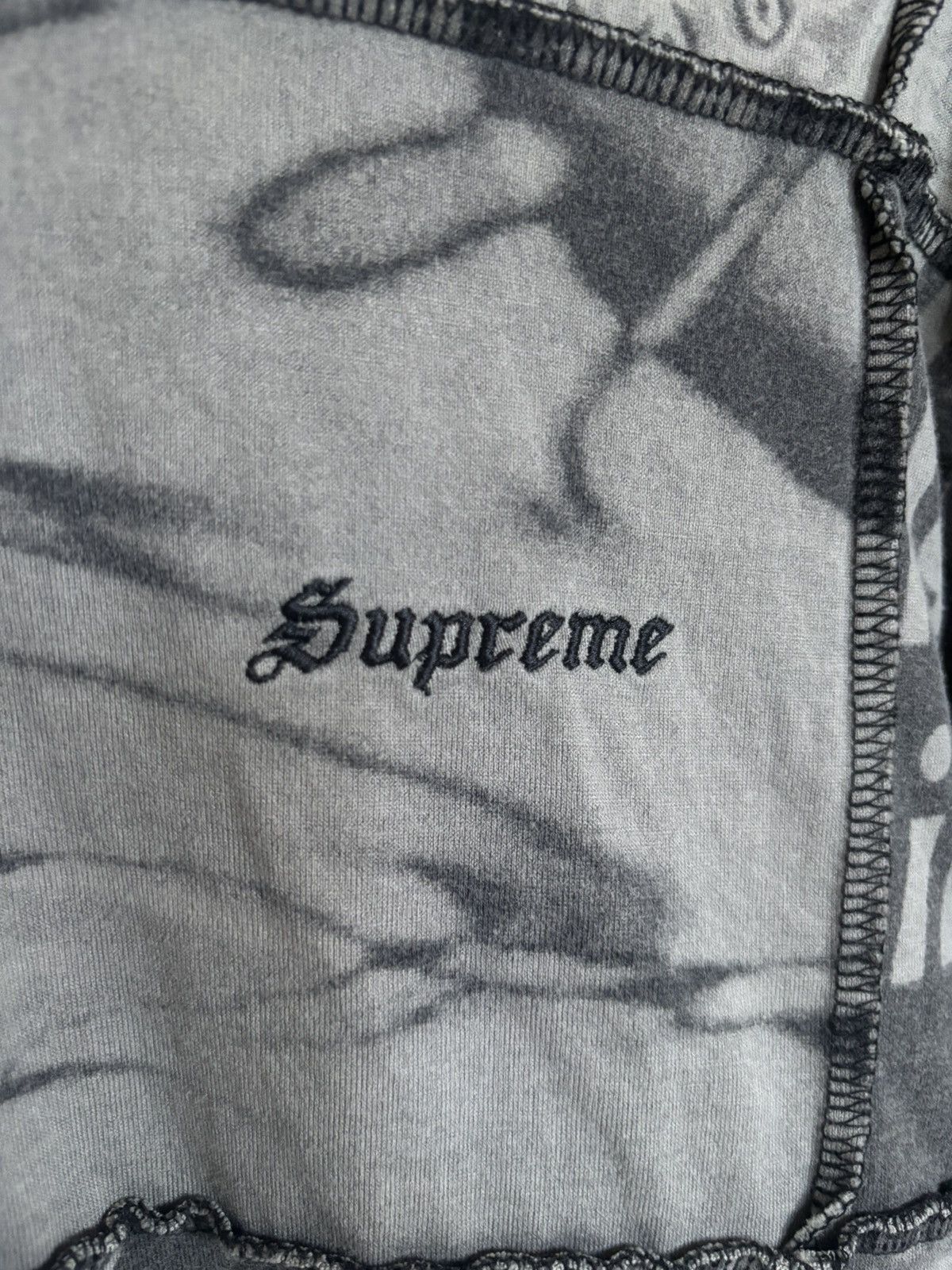Supreme Supreme Mosaic Patchwork L/S T-shirt Size US M / EU 48-50 / 2 - 6 Thumbnail