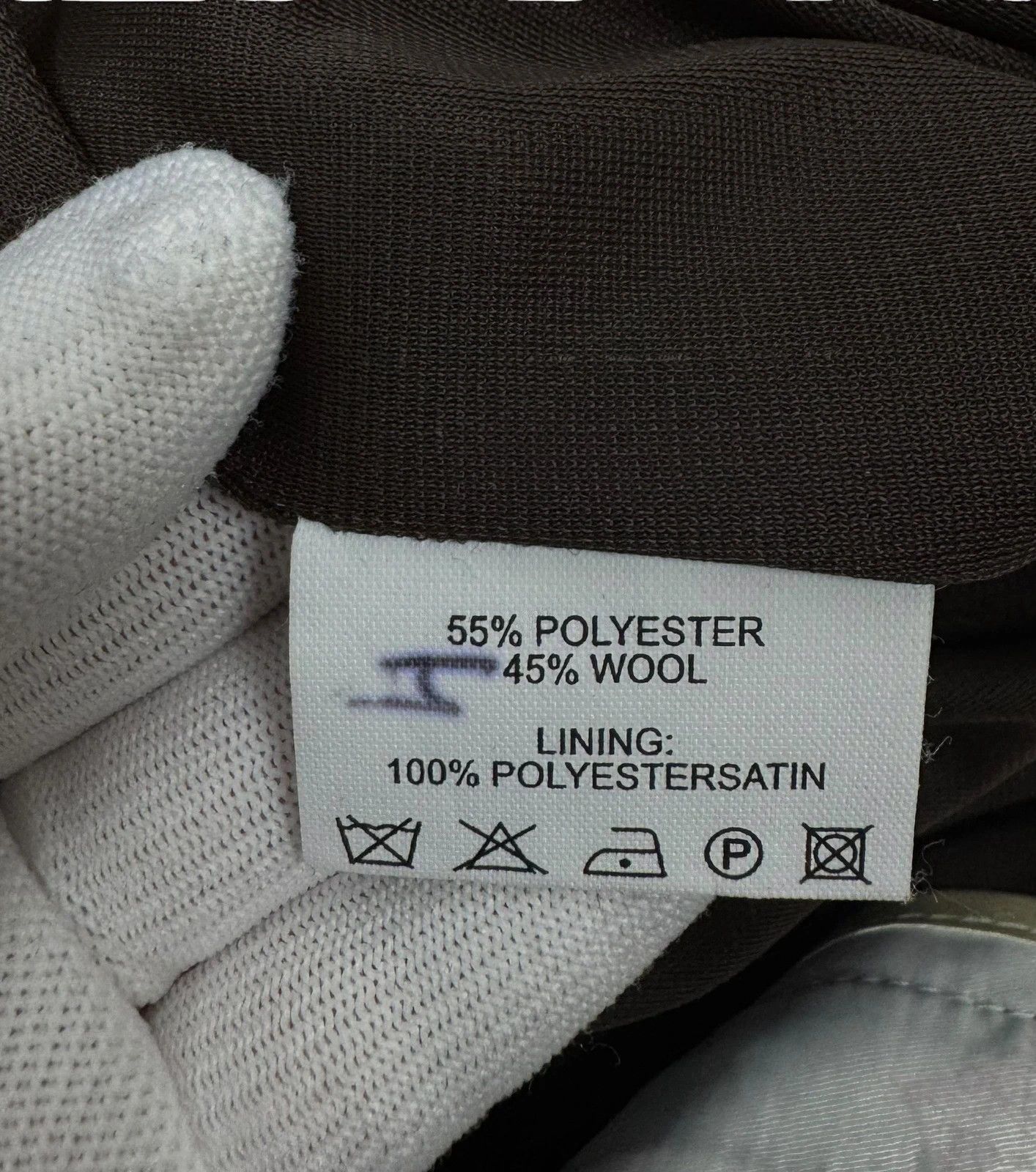 Other Basic By Timo Wool Herringbone Tweed Crop Pants size M Size 32" / US 10 / IT 46 - 14 Thumbnail