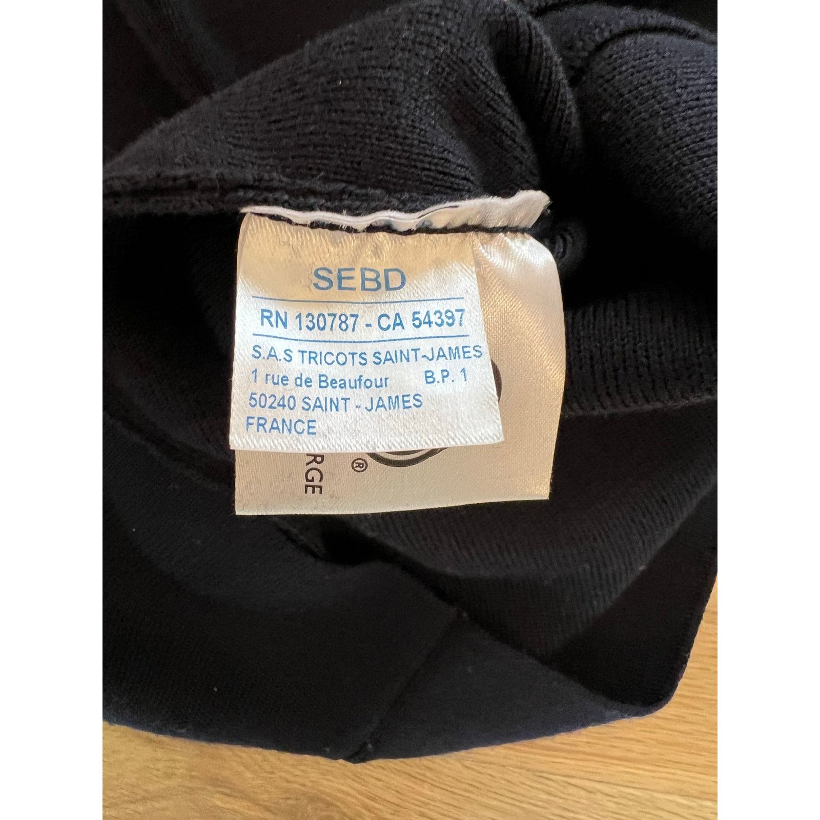 Saint James Saint James L’Atelier Navy Cream Sailor Sweater (Sz S) Size S / US 4 / IT 40 - 8 Thumbnail