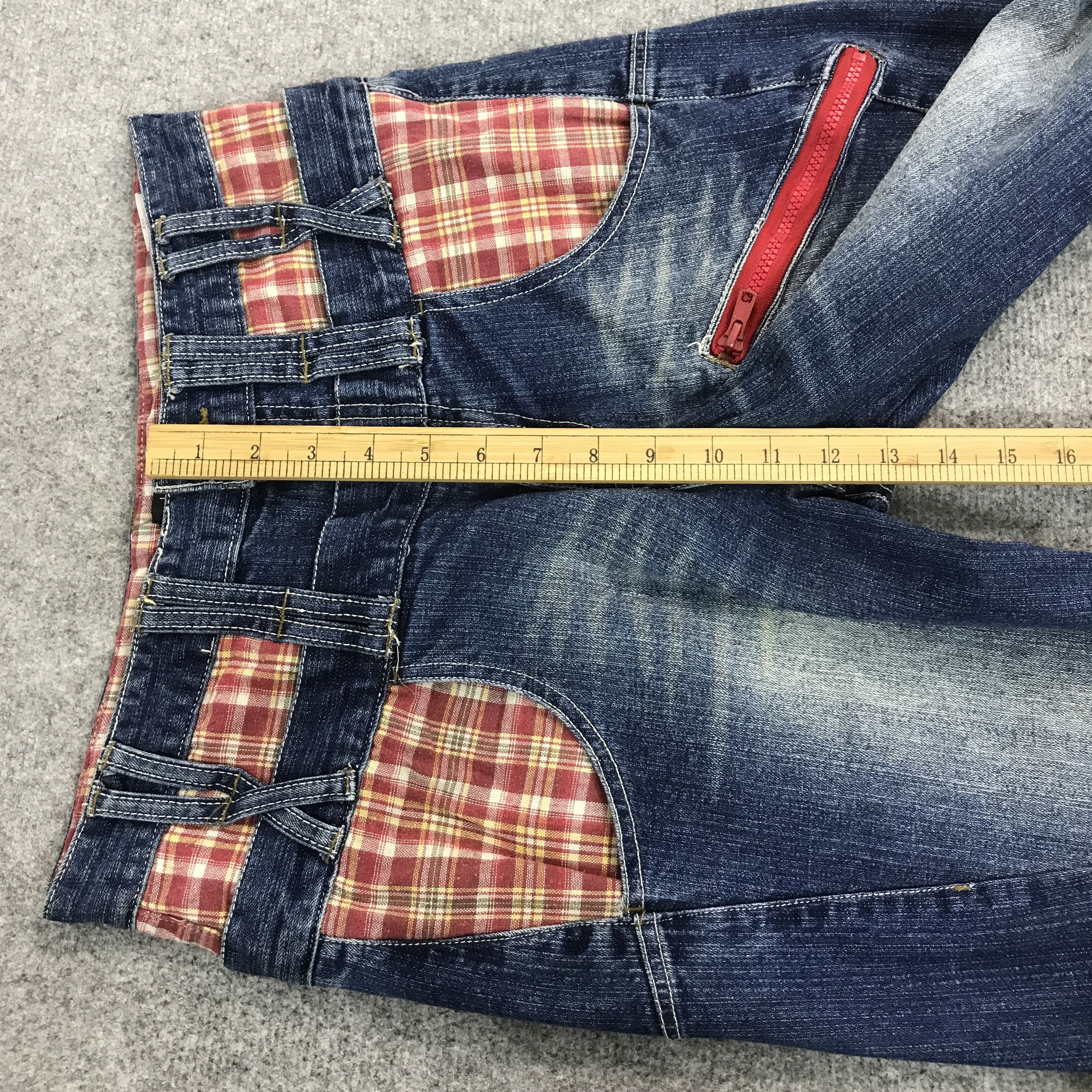 Japanese Brand contno.Japan style double waist denim pants Size US 30 / EU 46 - 8 Thumbnail