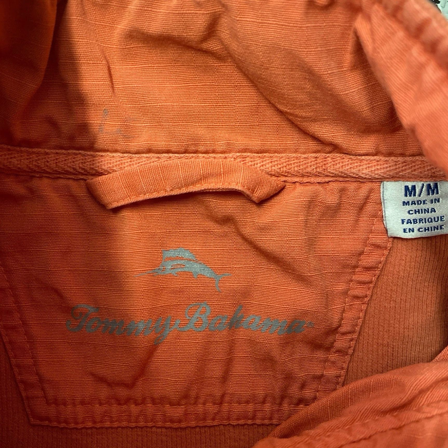 Tommy Bahama Tommy Bahama Syracuse University Men’s Pullover Half Zip Sweater Orange Medium Size US M / EU 48-50 / 2 - 2 Thumbnail