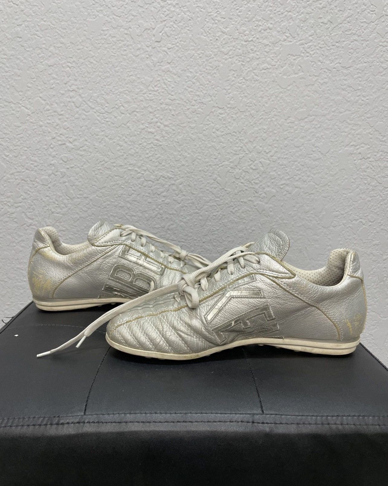 If Six Was Nine Vintage Italian Dirk Bikembergs Leather Sneakers Shoes Size US 6 / EU 39 - 10 Thumbnail