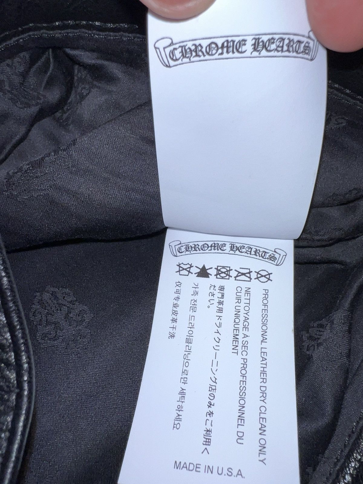 Chrome Hearts Chrome Hearts Double Knee Carpenter Leather Pants Size US 36 / EU 52 - 14 Thumbnail
