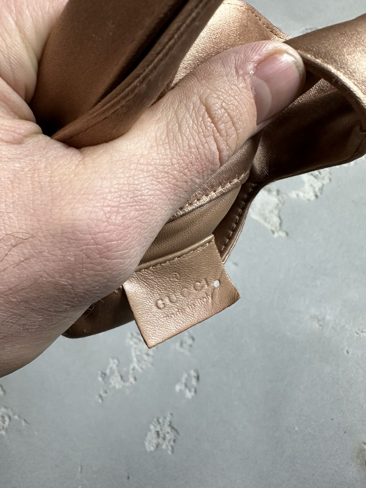 Gucci × Vintage Womens Gucci Handle Bag Vintage Size ONE SIZE - 4 Thumbnail