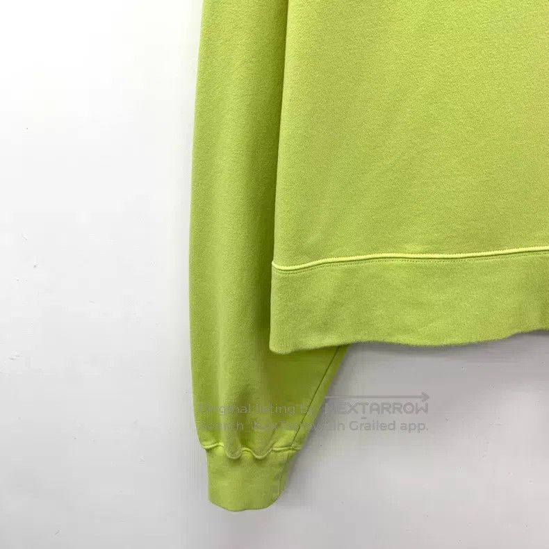 Gucci Gucci Light green logo round-neck long-sleeved sweatshirt Size L / US 10 / IT 46 - 4 Thumbnail