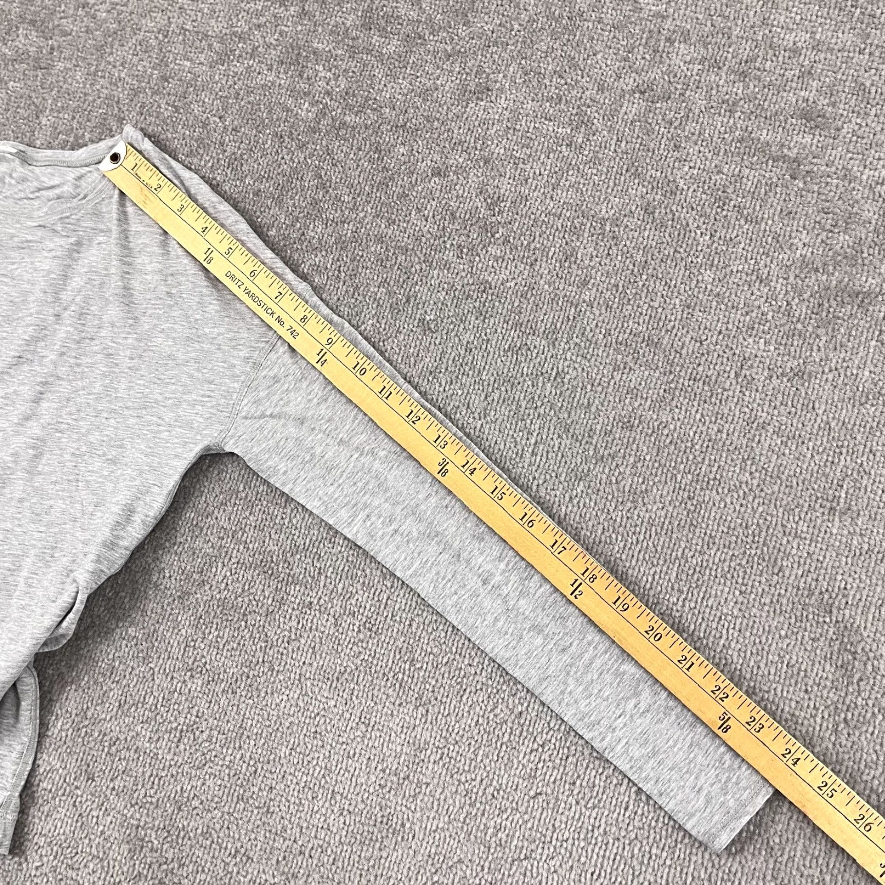 Lululemon Lululemon To The Point Blouse Top Women Size 8 Gray Asymmetrical Side Slit Shirt Size M / US 6-8 / IT 42-44 - 6 Thumbnail