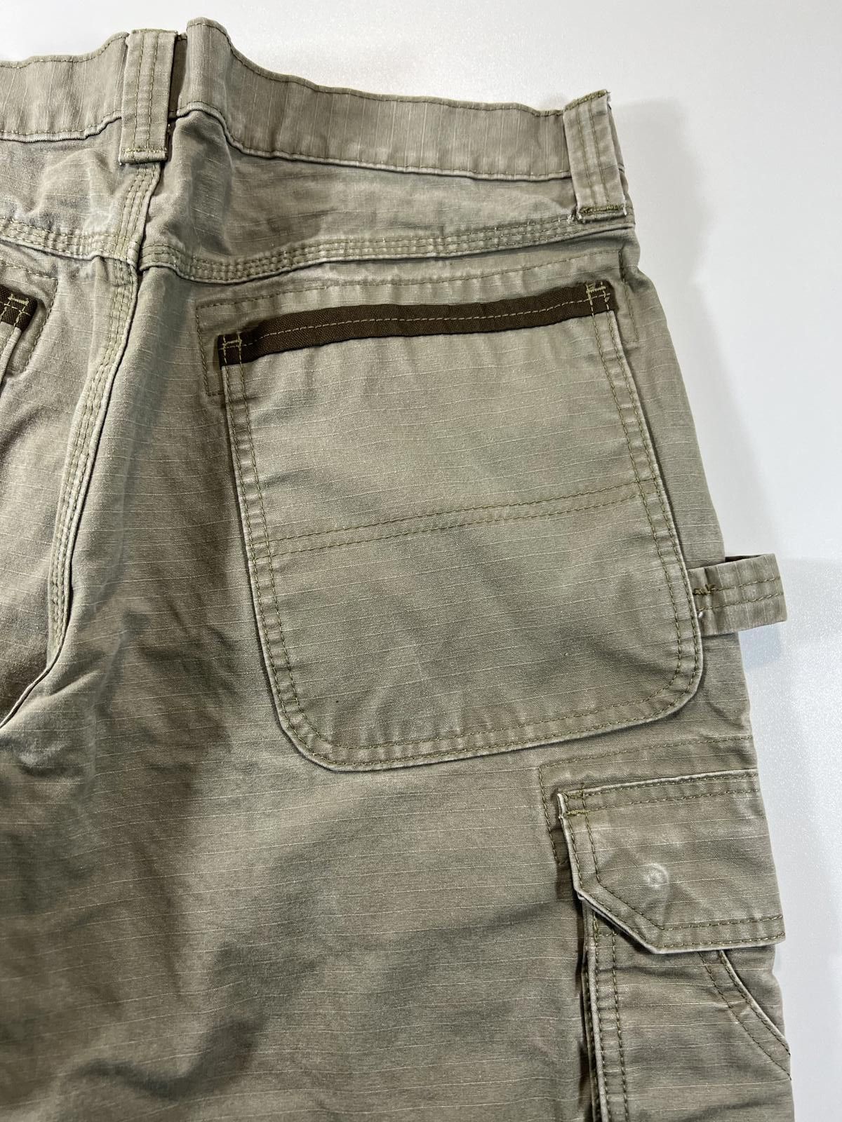 Unknown London Vintage Wrangler Beige Cargo Shorts 32 Size US 32 / EU 48 - 12 Thumbnail