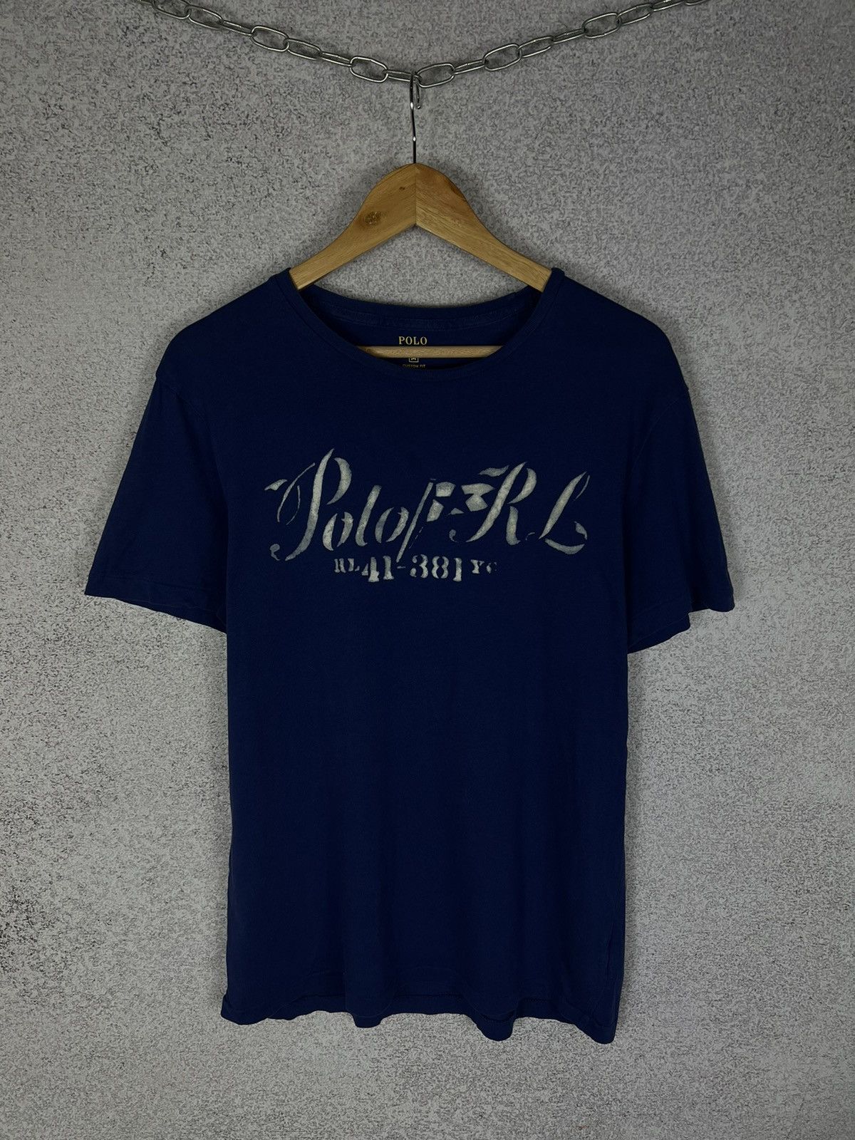 Polo Ralph Lauren Vintage Polo Ralph Lauren Big Logo T-Shirt Size US M / EU 48-50 / 2 - 1 Thumbnail