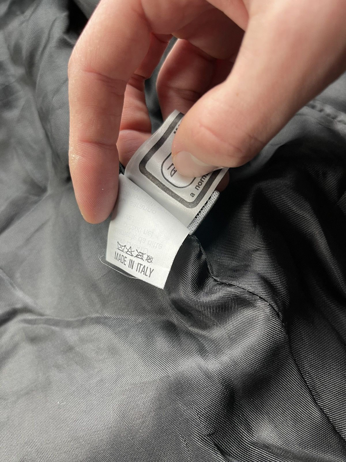 Seditionaries Avant Garde Italian Women's Zip Belted Gray Leather Jacket Size L / US 10 / IT 46 - 18 Thumbnail