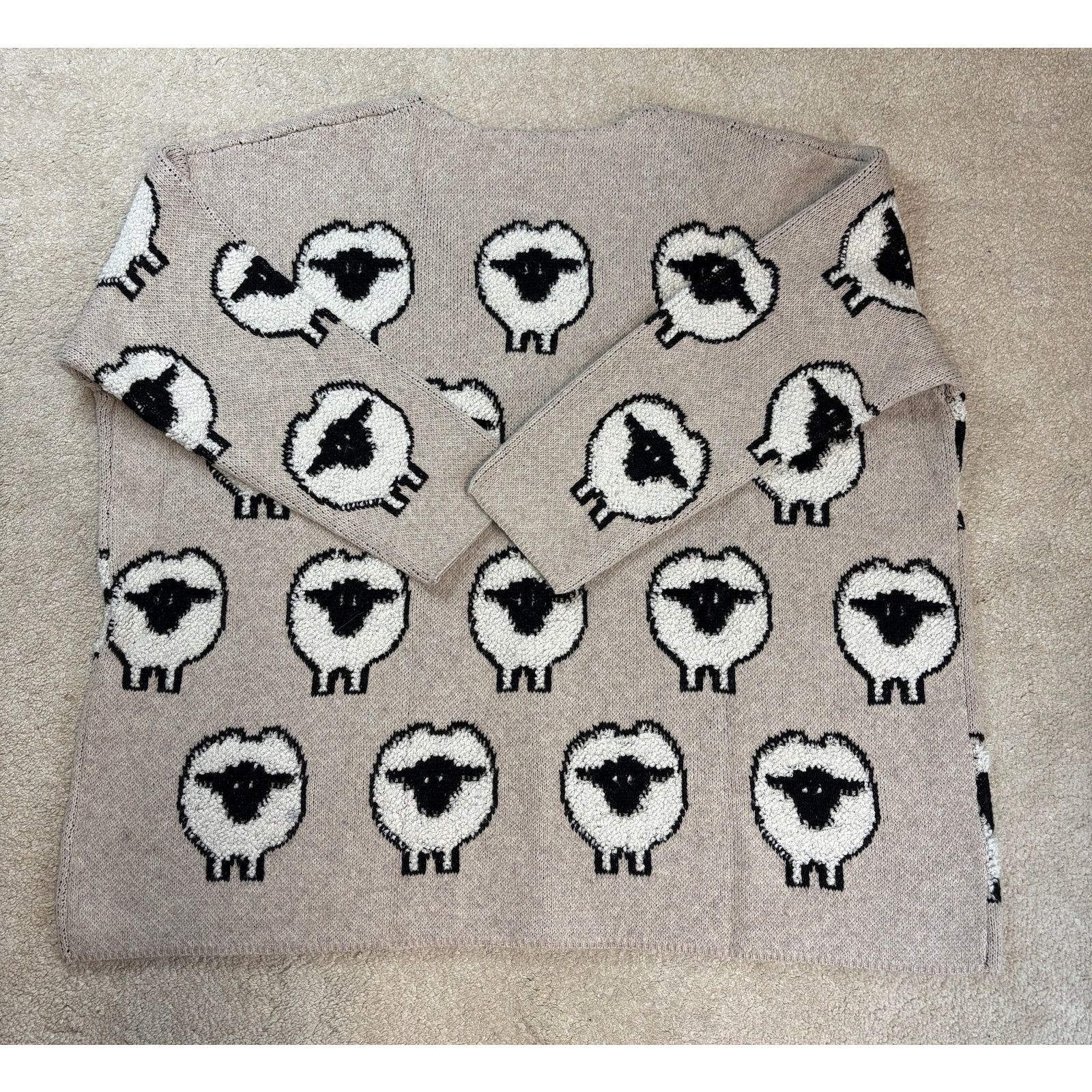 Woolrich Woolen Mills NWT Woolrich x Target Women's Sheep Print Cardigan Size 4X Size 4XL / US 24-26 - 2 Thumbnail