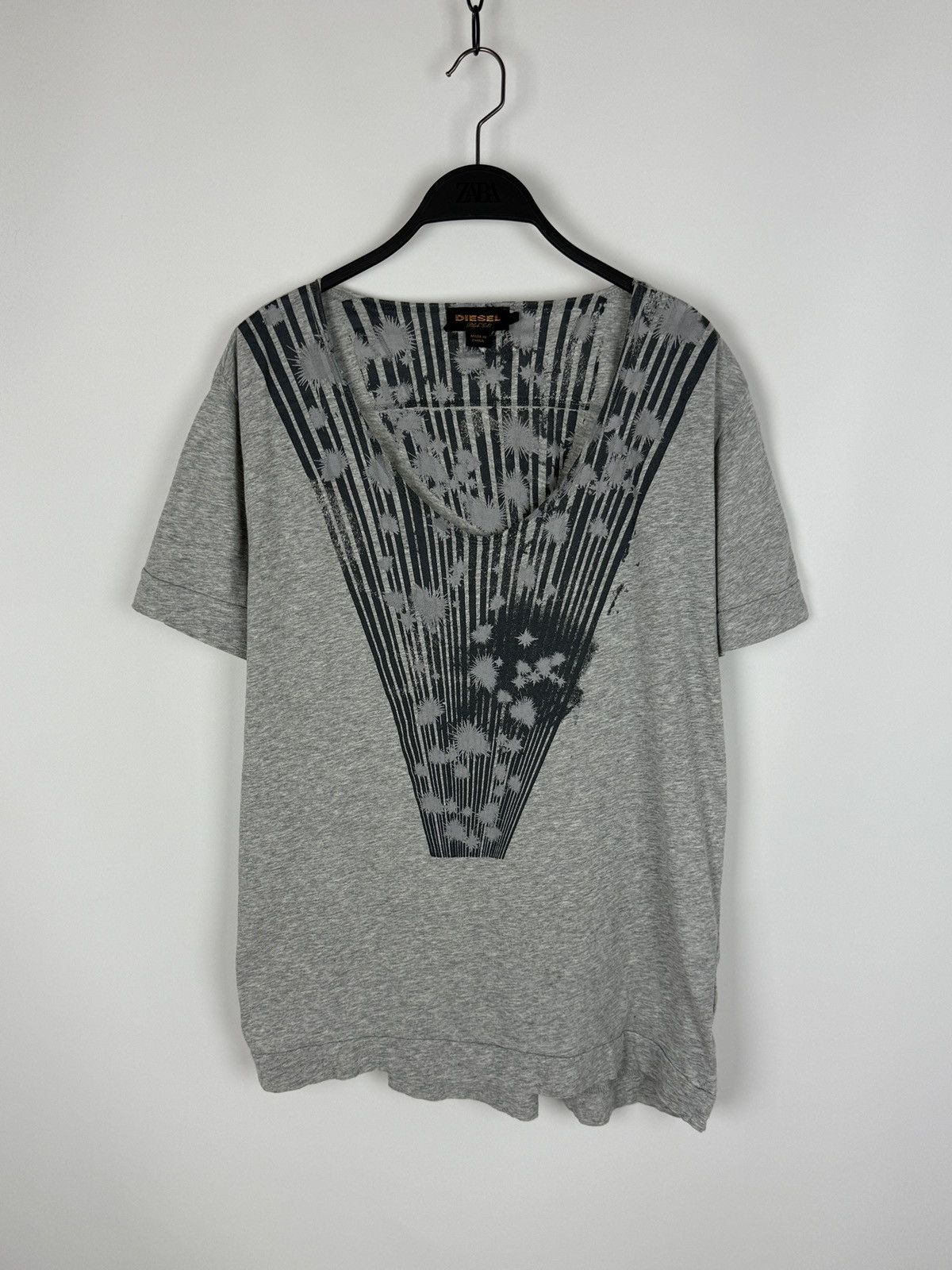 Diesel Black Gold Printed T Shirt, $158 | farfetch.com