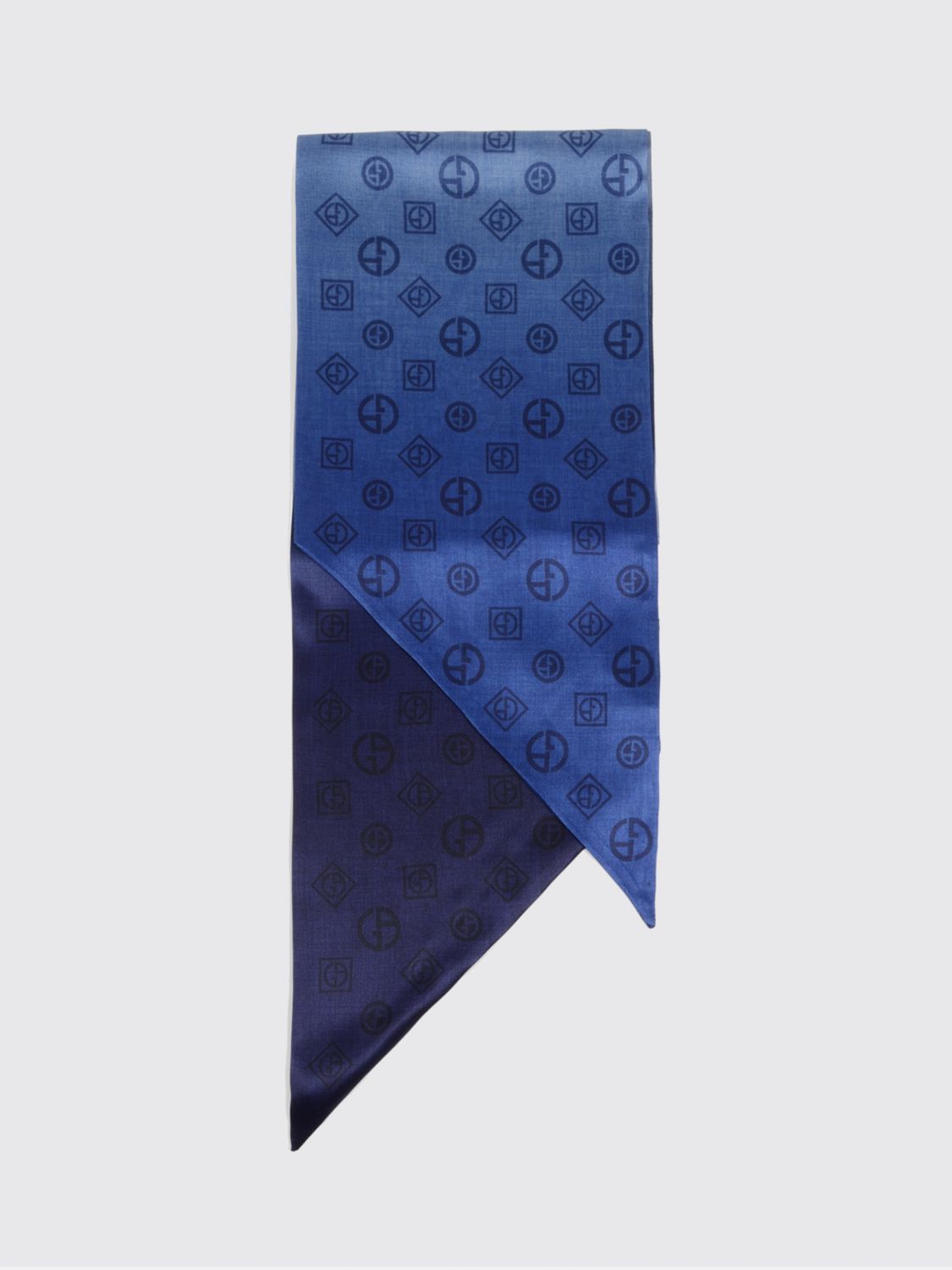 Giorgio Armani Giorgio Armani Scarf Men Blue Size ONE SIZE - 1 Thumbnail