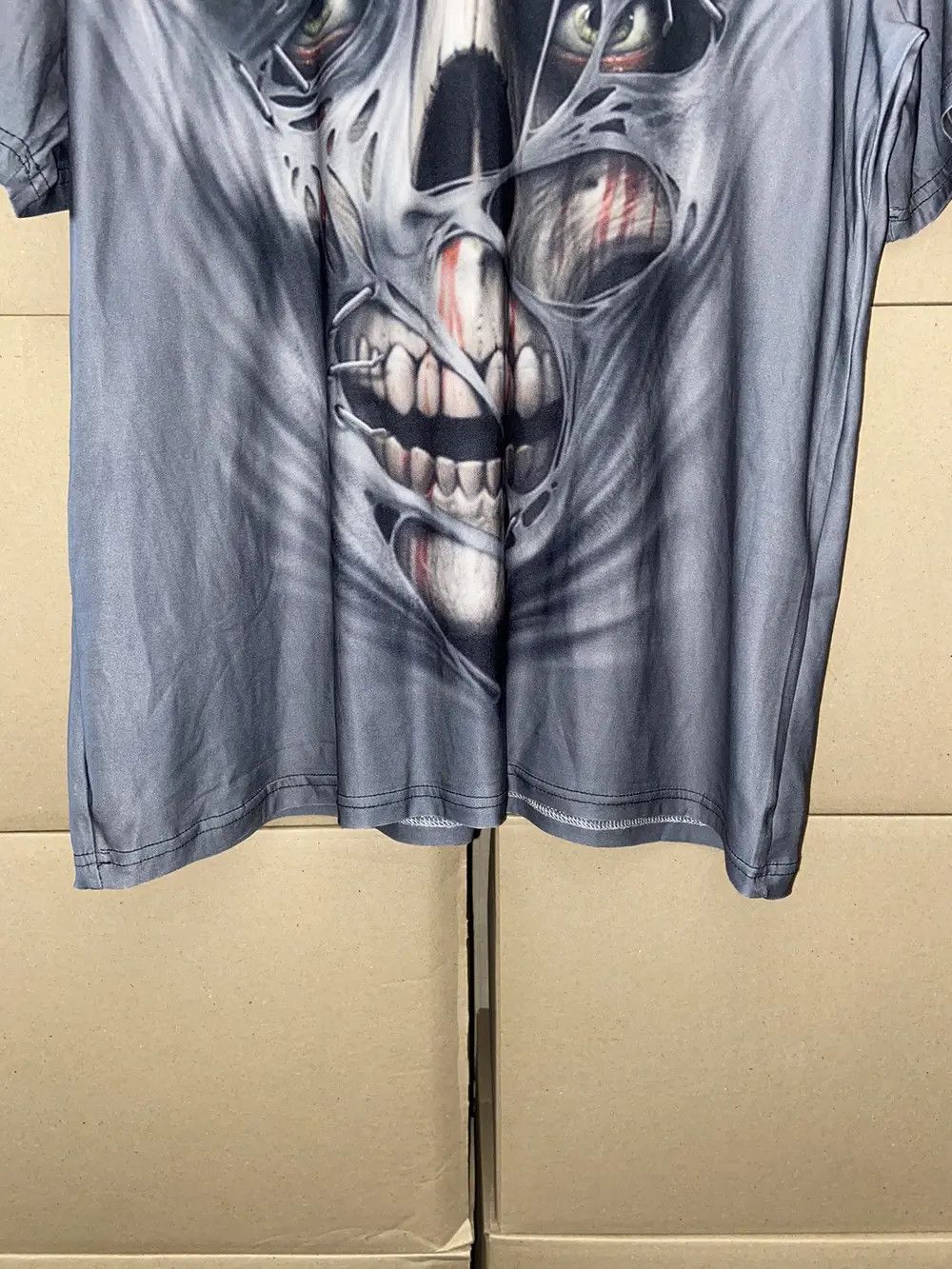 Affliction VINTAGE SKULLS Y2K FADED TEE T SHIRT AFFLICTION JAPANESE DRI Size US XL / EU 56 / 4 - 12 Thumbnail