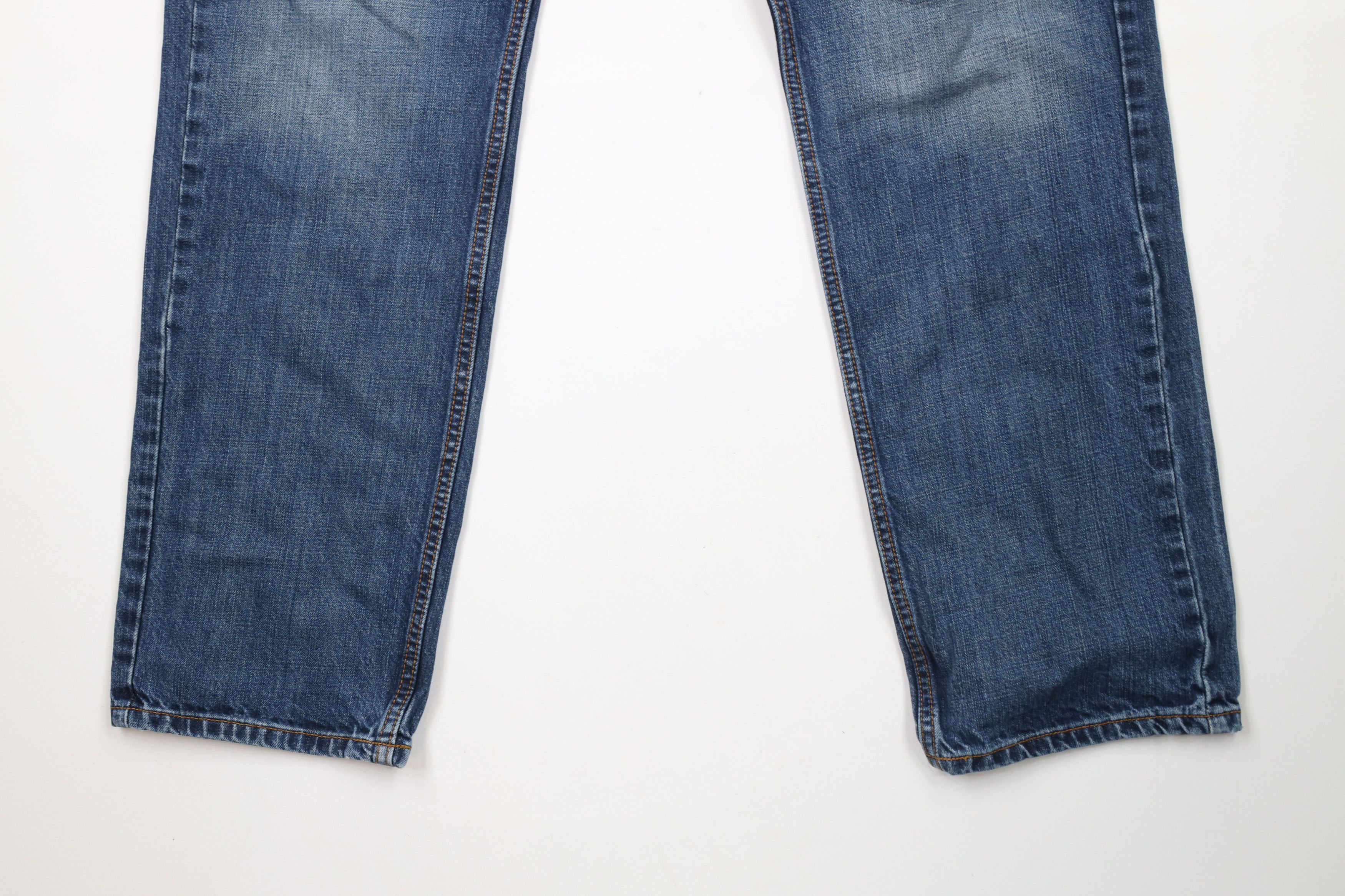 Harley Davidson × Vintage Vintage Harley Davidson Spell Motorcycle Denim Jeans Blue Size US 38 / EU 54 - 4 Thumbnail