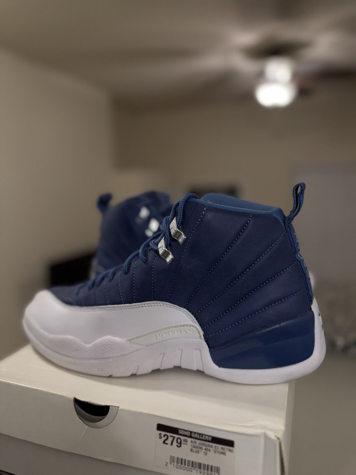 Jordan Brand × Nike Jordan 12 Indigo 2020 (130690-404) Size 12 Clean Size US 12 / EU 45 - 2 Thumbnail