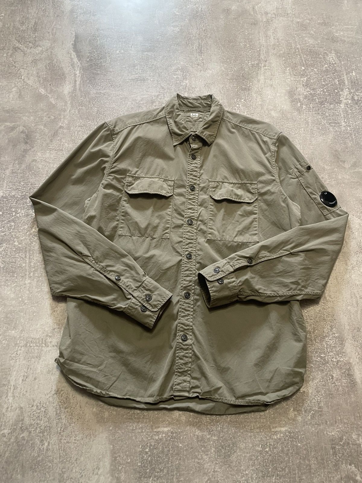 C.P. Company CP Company Khaki Owershirt Jacket Size US M / EU 48-50 / 2 - 10 Thumbnail