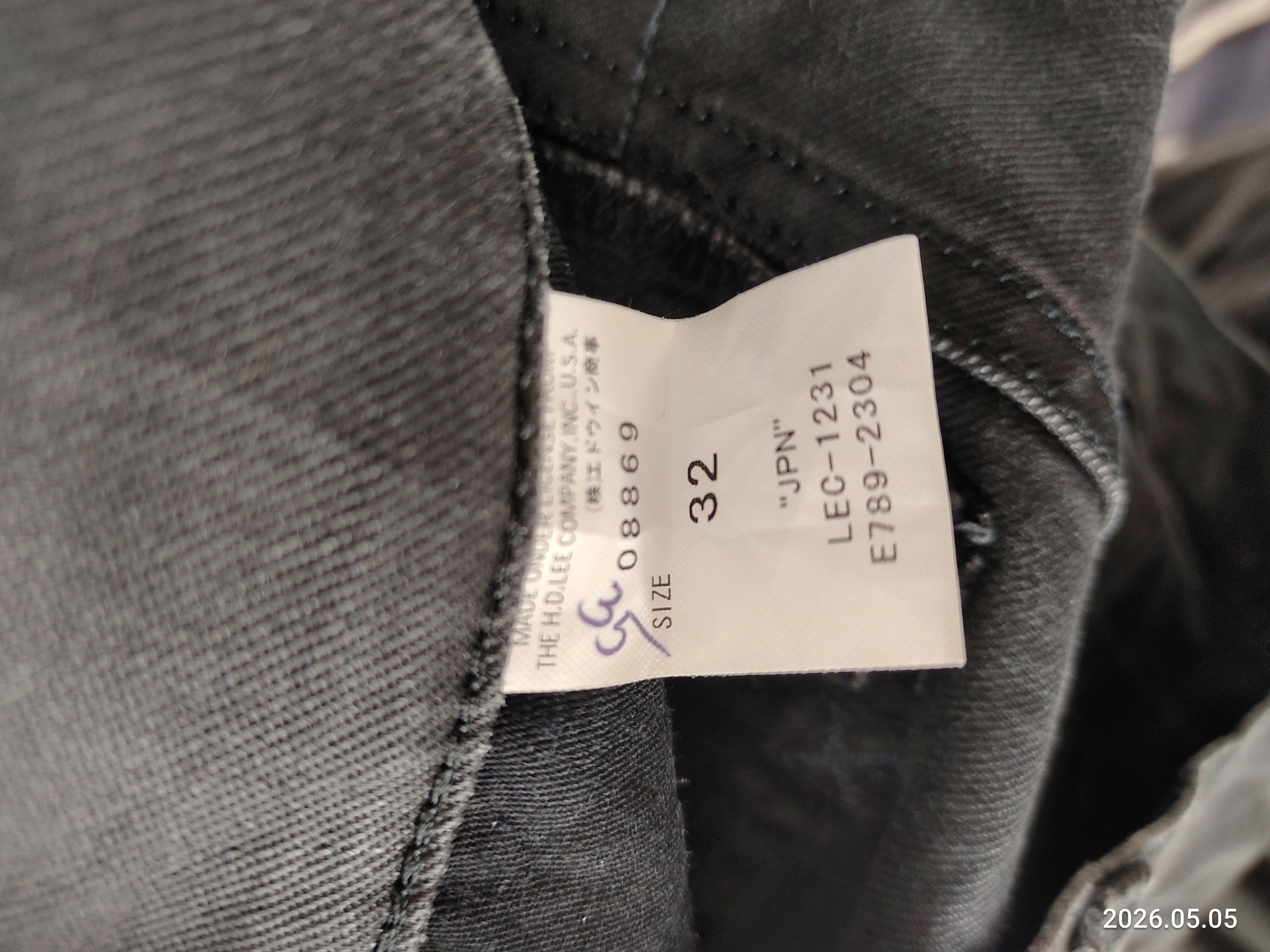 Lee Vintage Lee Tactical Pocket Cargo Pants Size US 32 / EU 48 - 9 Thumbnail