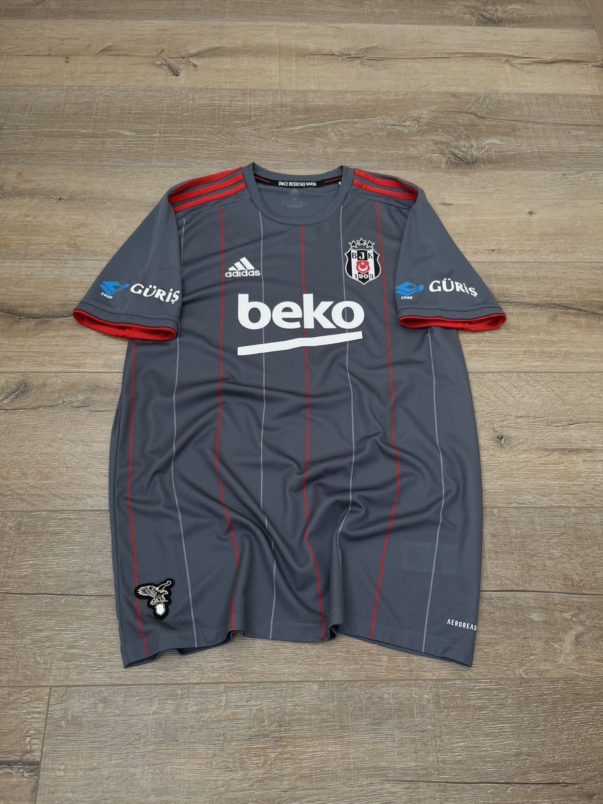 Adidas Adidas FC Besiktas 21/22 Third Kit Jersey #9 KAAN Size US M / EU 48-50 / 2 - 1 Thumbnail