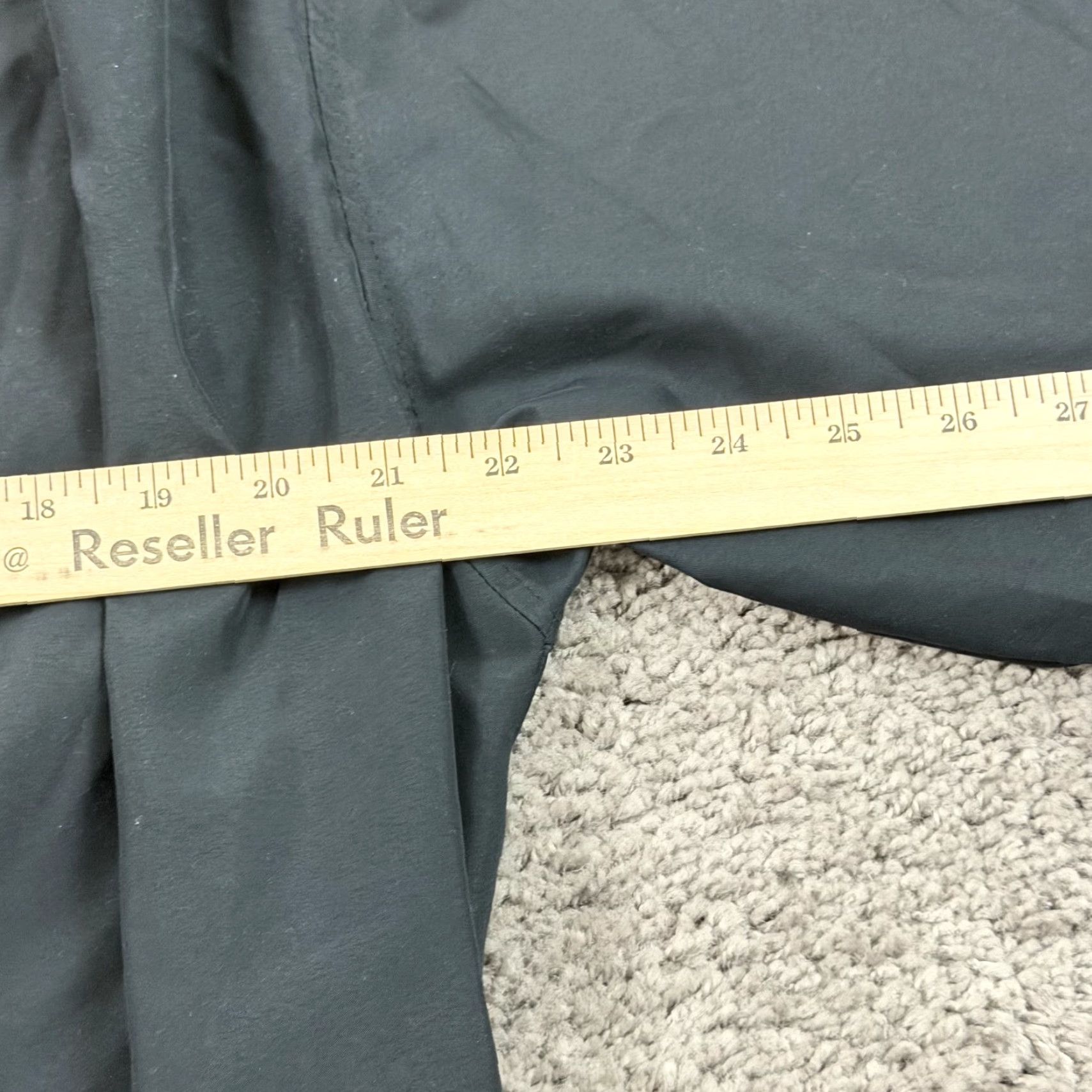 Vintage Zero Restriction Jacket Women M Black Windbreaker 1/4 Zip Pockets USA Size 32" / US 10 / IT 46 - 6 Thumbnail