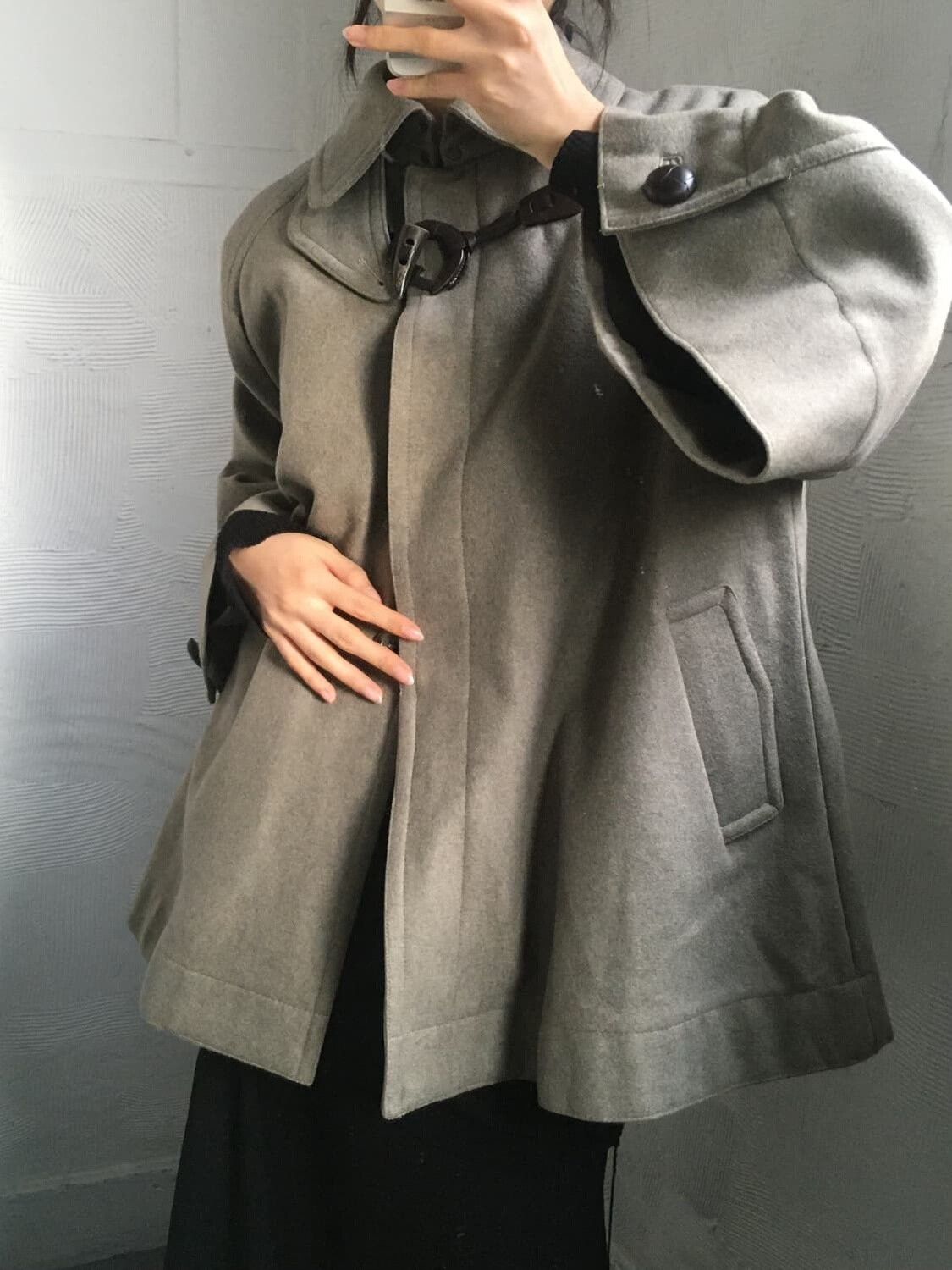 Vintage Vintage Saddle Buckle Wool Coat Size M / US 6-8 / IT 42-44 - 1 Thumbnail