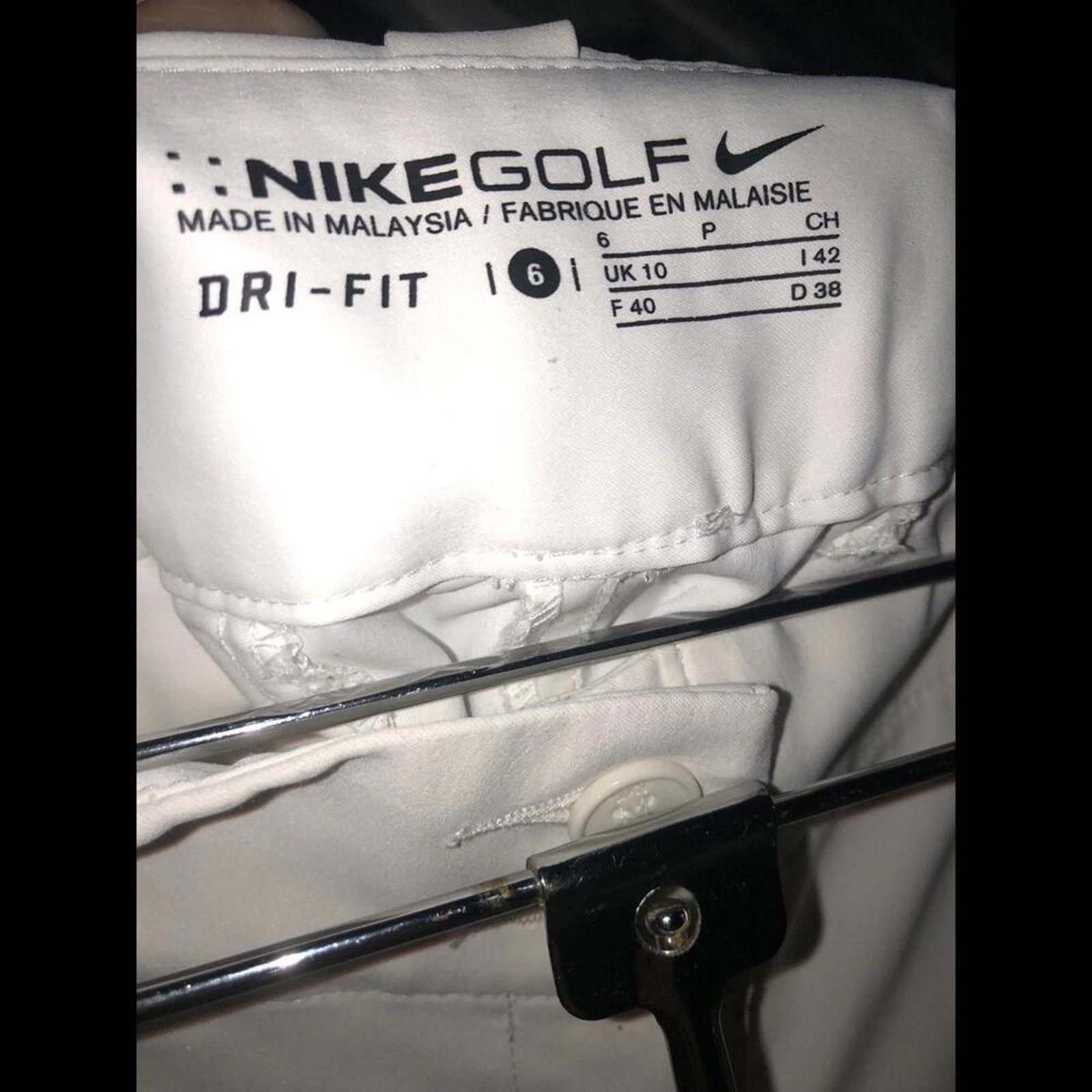 Nike Nike Dri fit Golf Shorts White size 6 Size 28" / US 6 / IT 42 - 6 Thumbnail