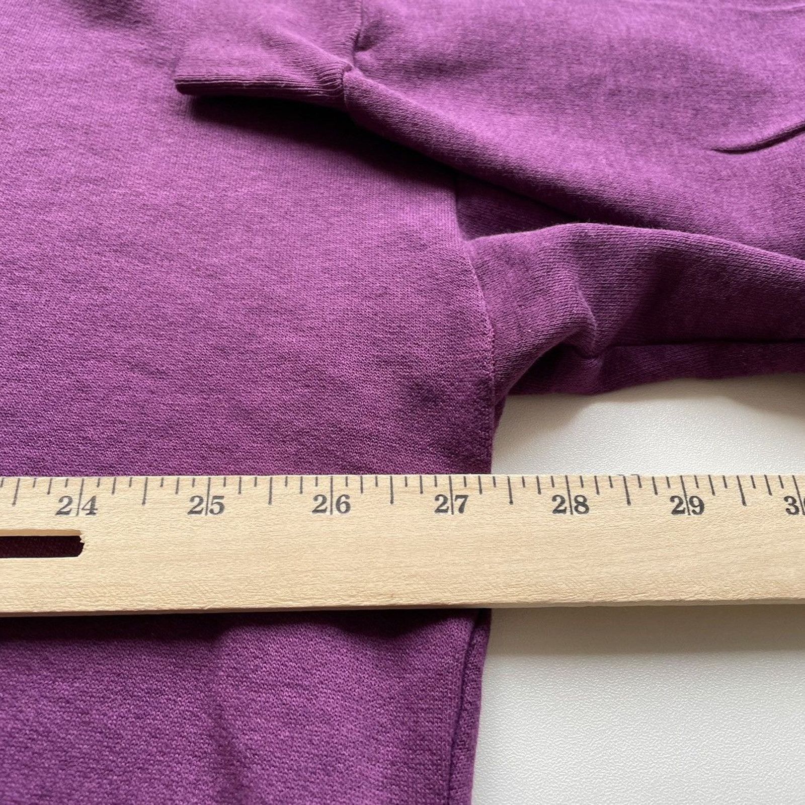 Nike Vintage 90s Nike Swoosh Crewneck Sweatshirt XL Purple Rare Size US XL / EU 56 / 4 - 4 Thumbnail