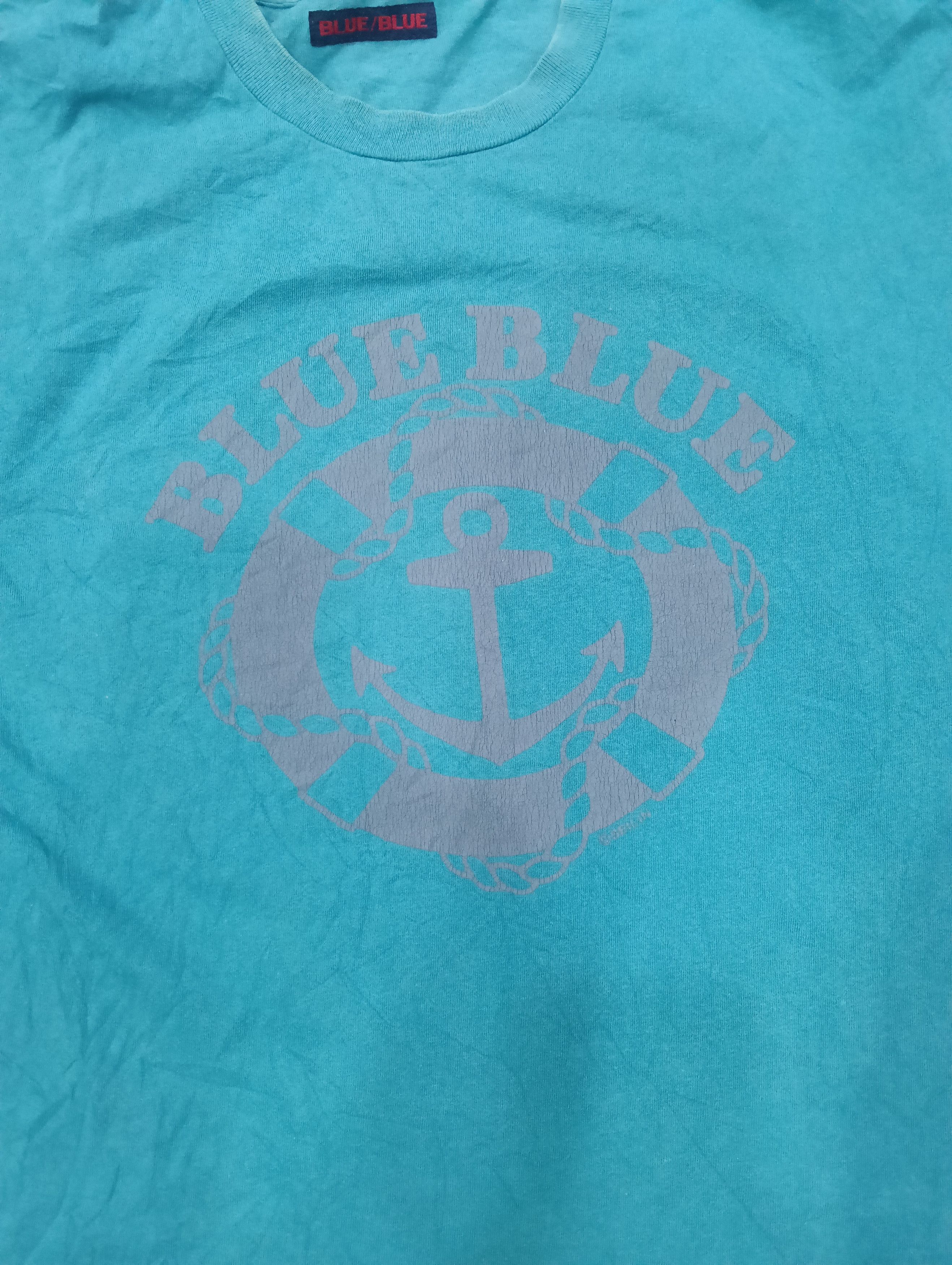 Blue Blue Japan Vintage Blue Blue Japan Single Stitch Size US M / EU 48-50 / 2 - 1 Thumbnail
