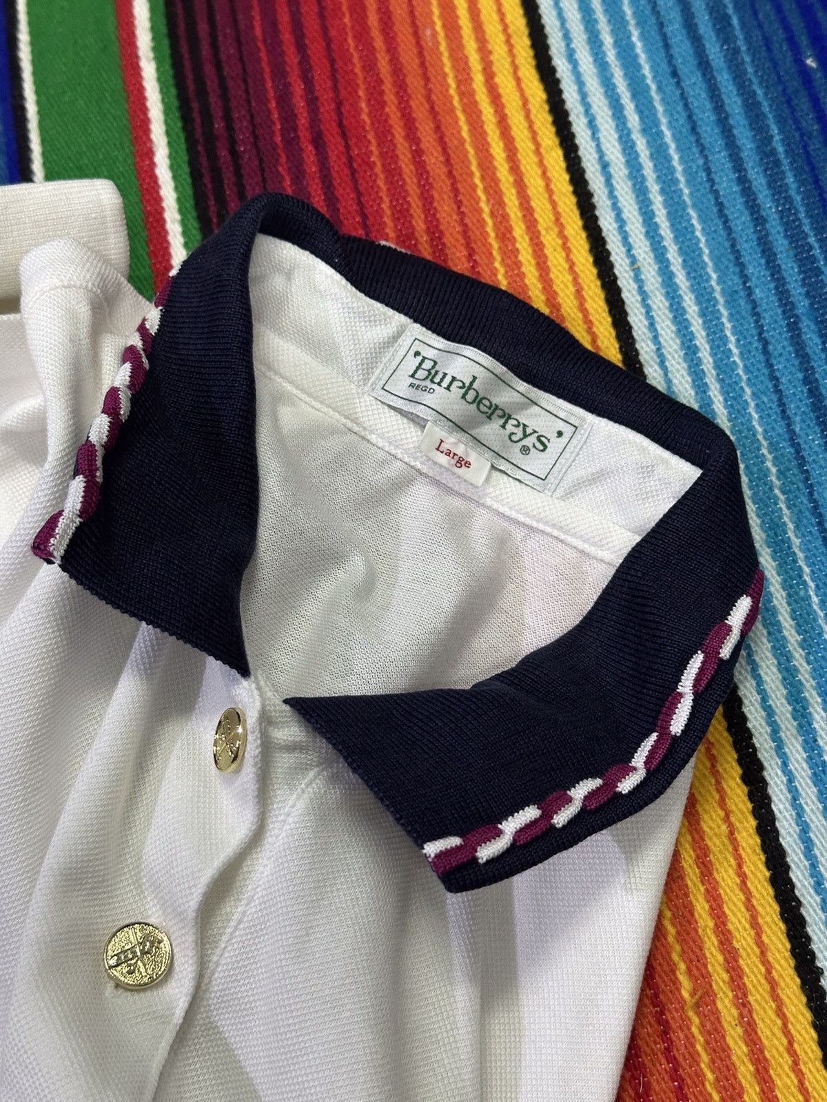 Burberry Burberry Long Sleeve Rainbow 🎌💥 Size US M / EU 48-50 / 2 - 4 Thumbnail