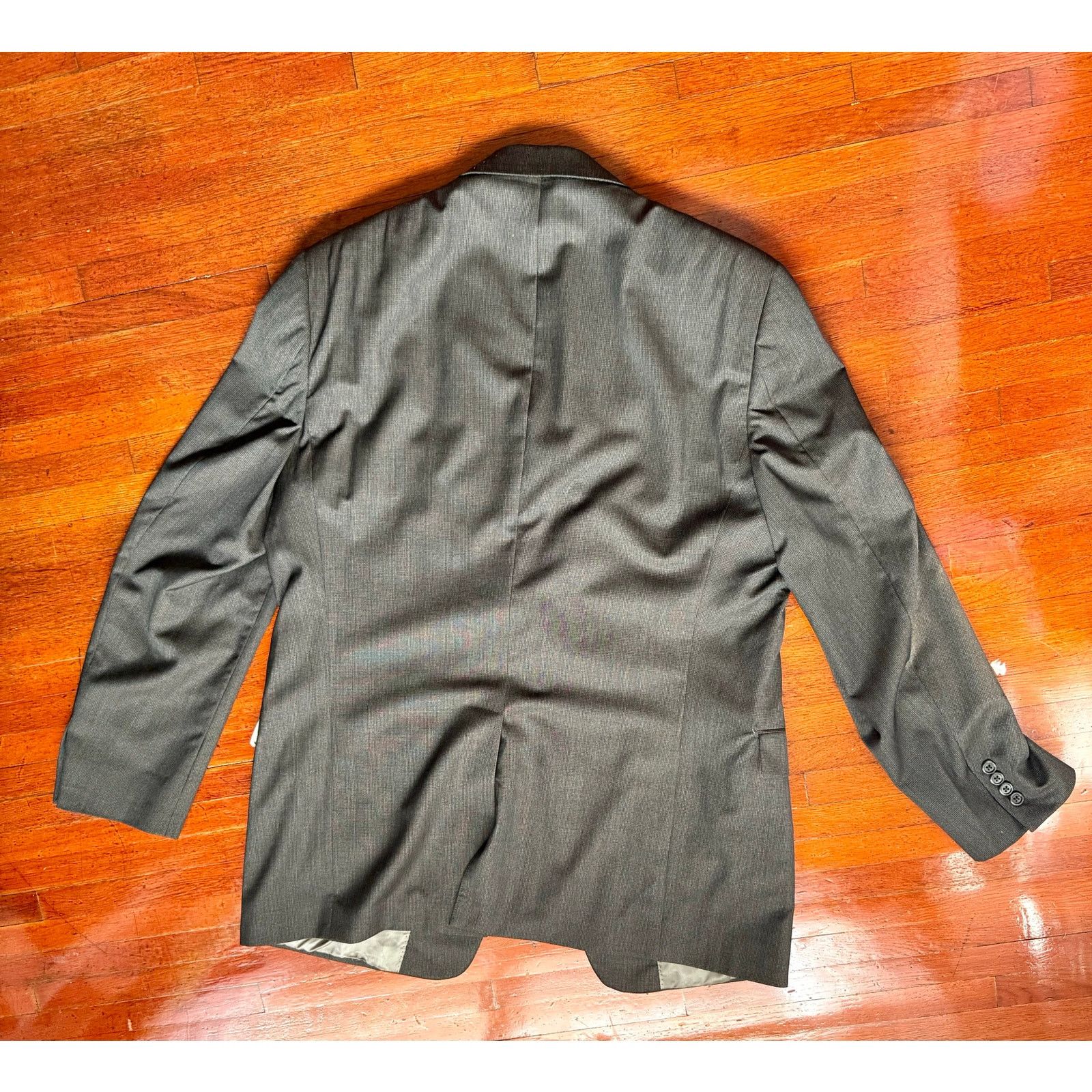 Hart Schaffner Marx Vtg 70's Brown Hart Schaffner Marx Blazer Suit jacket 44L Size 44L - 2 Thumbnail