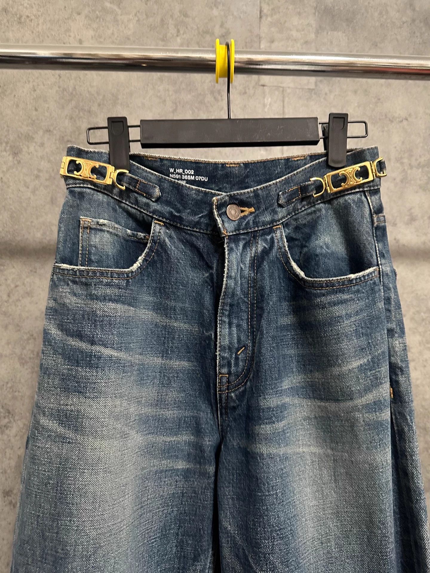Celine Celine Jane Arc de Triomphe Jeans - Size 26 Size 26" / US 2 / IT 38 - 2 Thumbnail