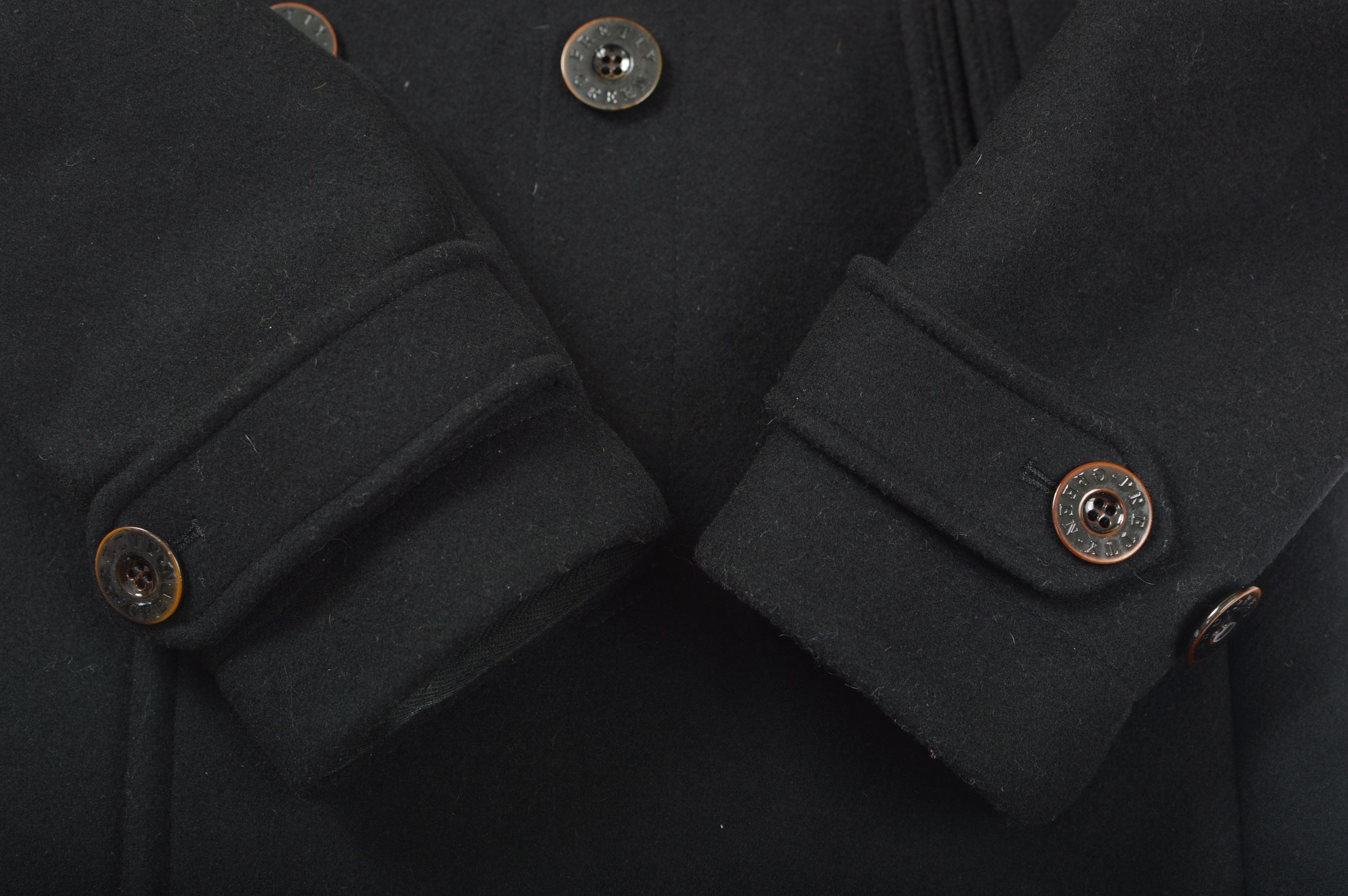 Pretty Green Pretty Green Double Breasted Wool Blend Pea Coat Size US M / EU 48-50 / 2 - 3 Thumbnail