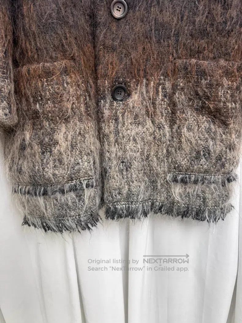 Issey Miyake Issey Miyake Gradient cashmere collar coat| Size M / US 6-8 / IT 42-44 - 6 Thumbnail