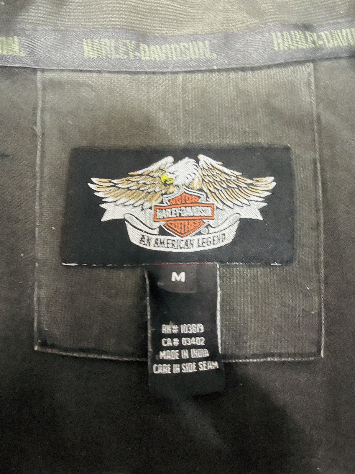 Harley Davidson Harley Davidson Button Up Shirt Size US L / EU 52-54 / 3 - 3 Thumbnail