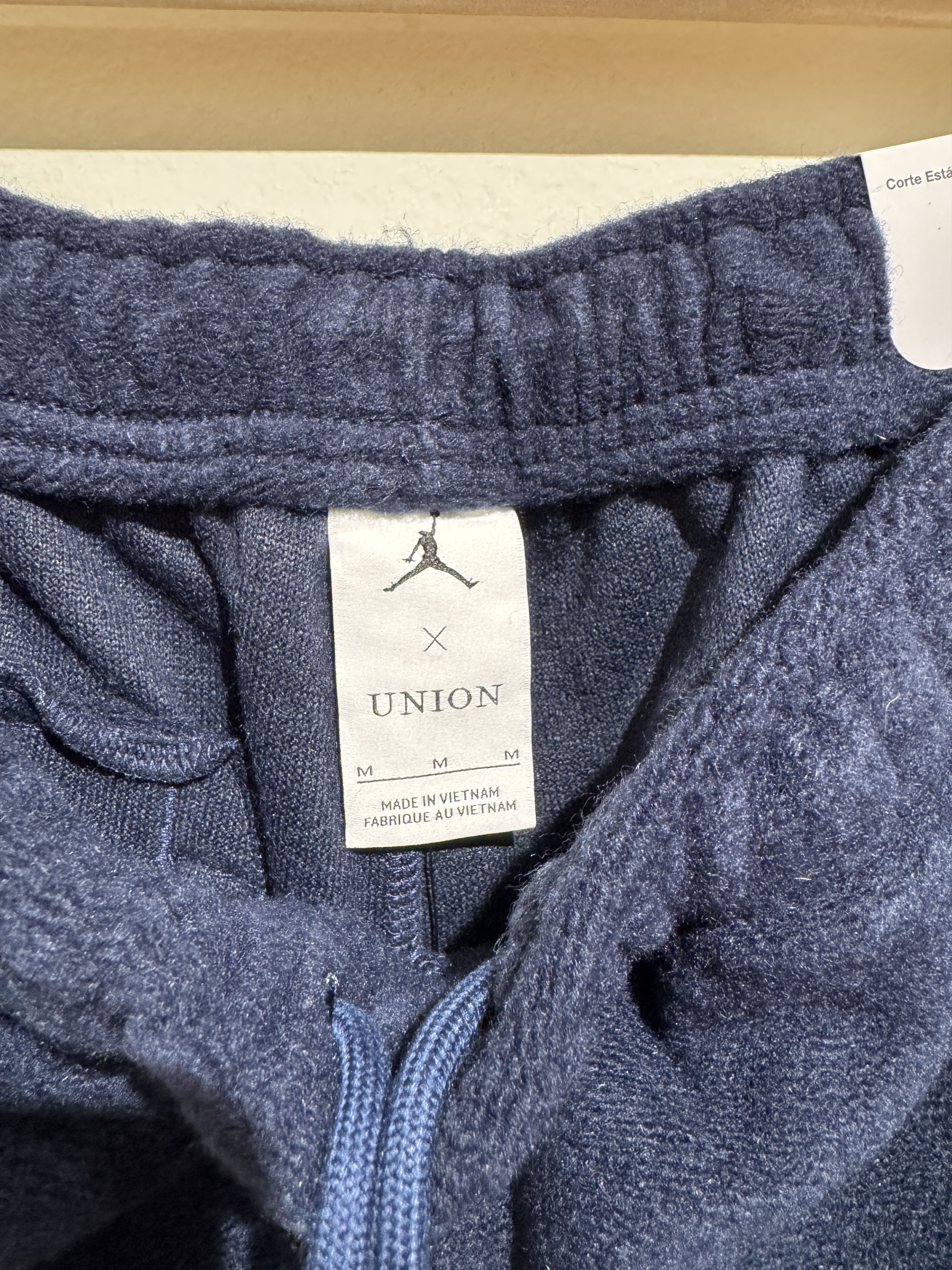 Jordan Brand × Union LA Jordan x Union LA Fleece Pants – Navy Blue, Standard Fit Size US 32 / EU 48 - 5 Thumbnail