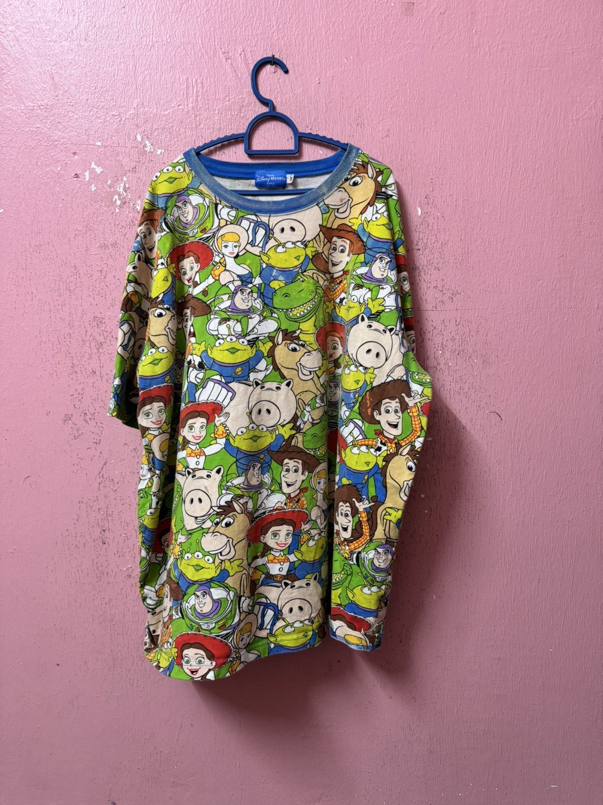 image of Disney Toy Story Full Print Tshirt, Men's (Size Large)