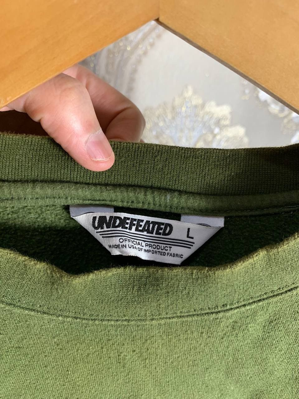 Undefeated × Vintage VERY RARE UNDEFEATED SWEATSHIRT BIG LOGO SKATEBOARD Y2K 90s Size US L / EU 52-54 / 3 - 3 Thumbnail