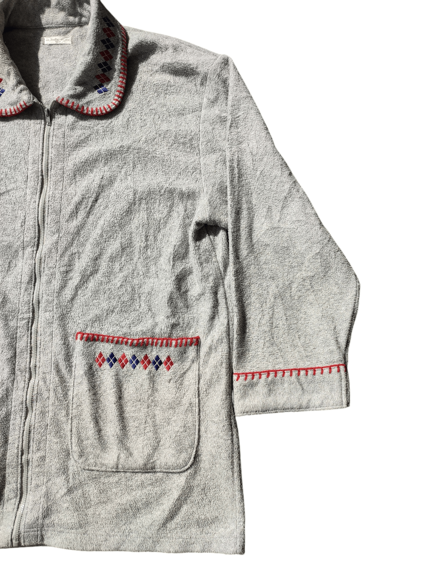 Japanese Brand 💥Vintage Un Jardin En Plus Paris Fleece Jacket Size US M / EU 48-50 / 2 - 4 Thumbnail
