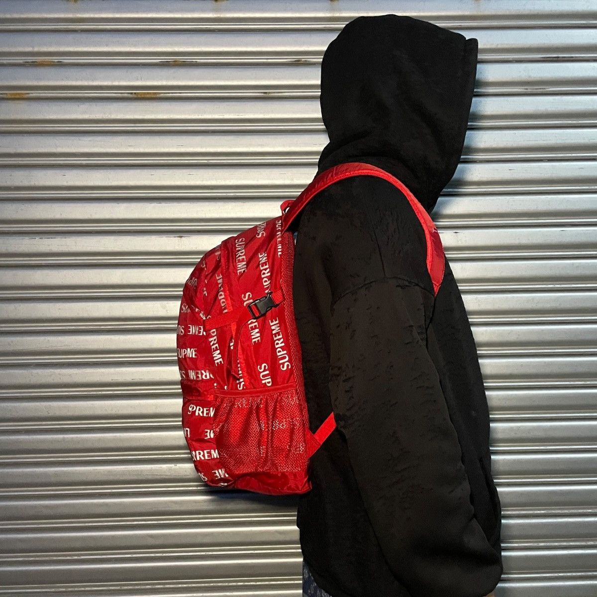 Supreme Supreme F/W16 Reflective Repeat 3M AOP Cordura Backpack Size ONE SIZE - 3 Thumbnail