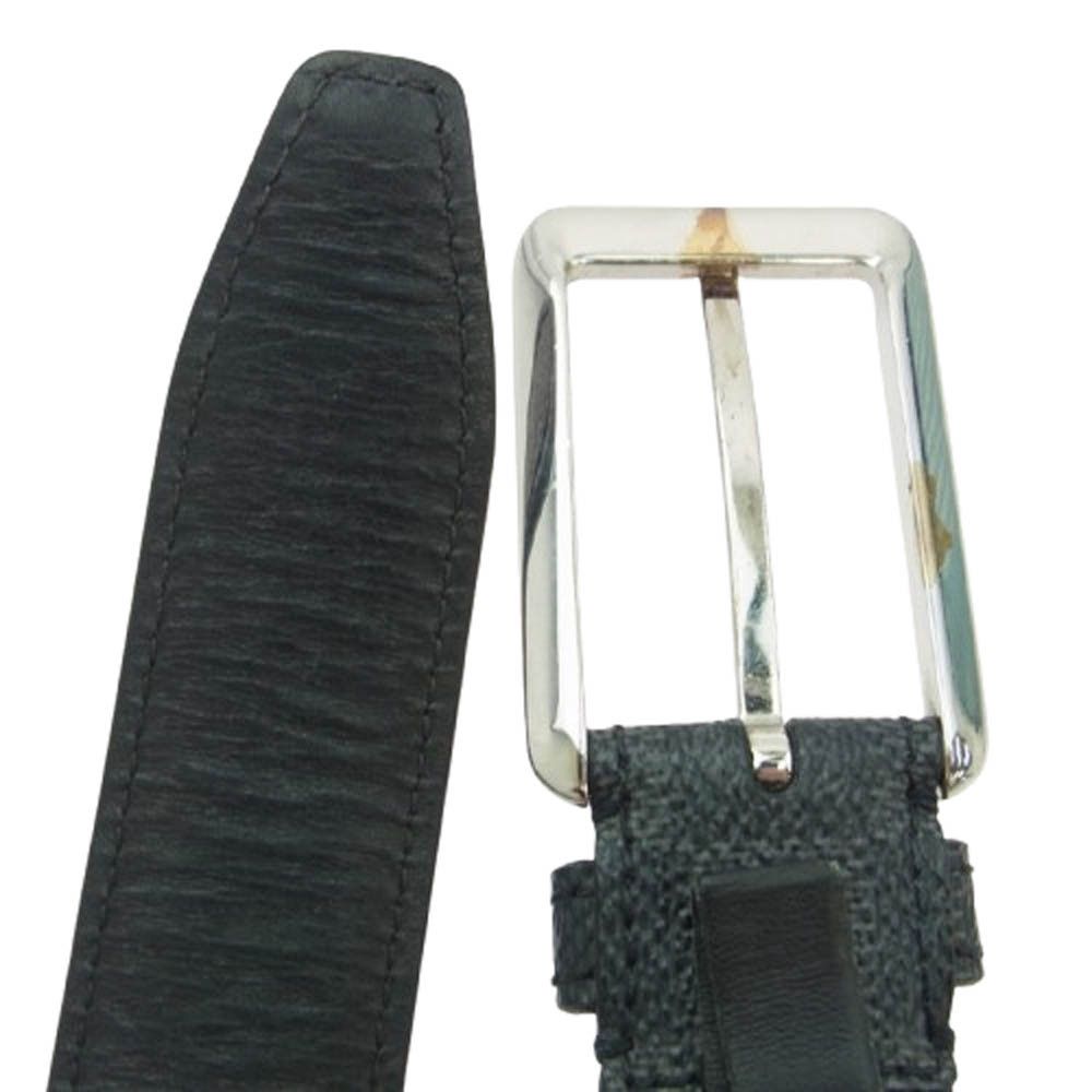 Louis Vuitton Louis Vuitton Black Damier Graphite Belt Size 34 - 3 Thumbnail