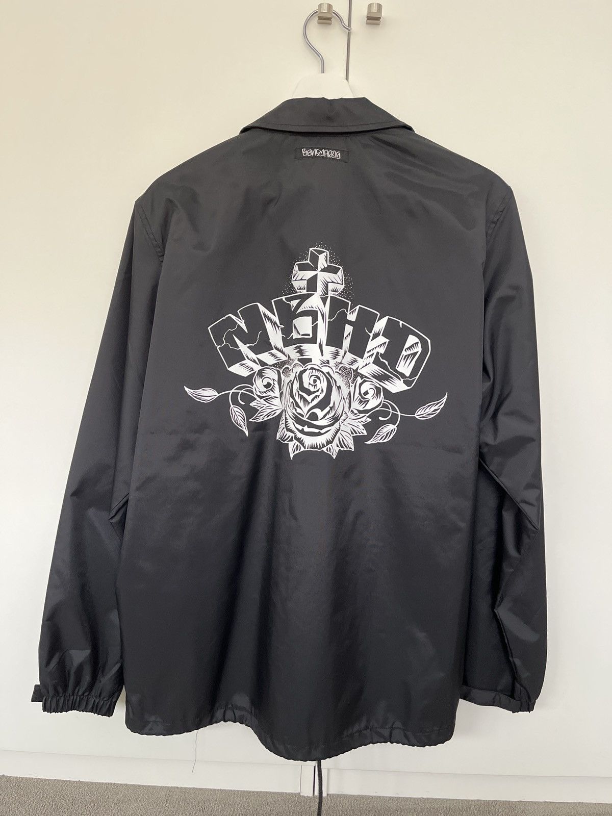 Neighborhood Stussy Stussy X Neighborhood Boneyards coach jacket medium Grailed